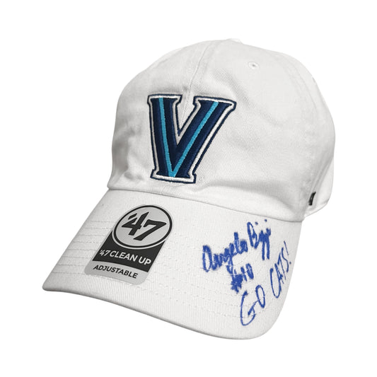 Signed Angelo Brizzi #10 Villanova Basketball Hat