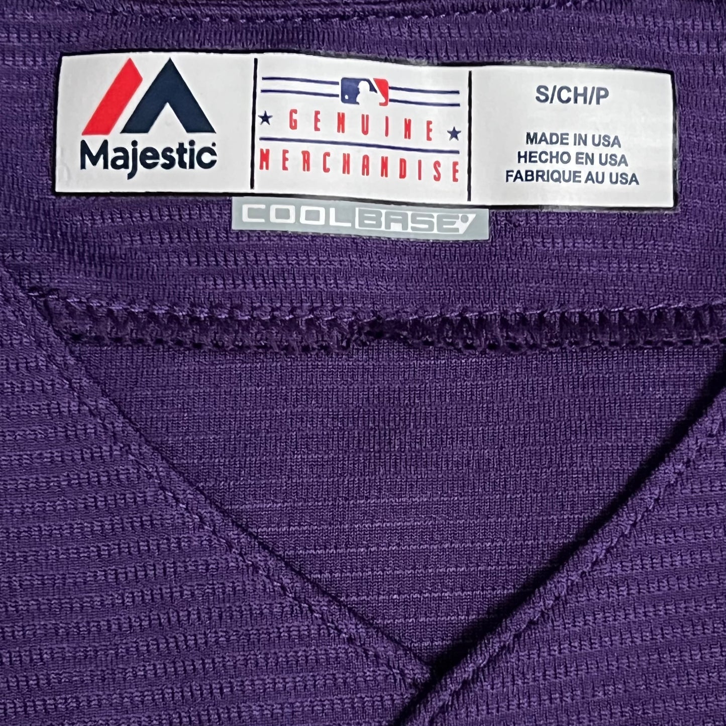 Colorado Rockies Alternate Purple Jersey - S