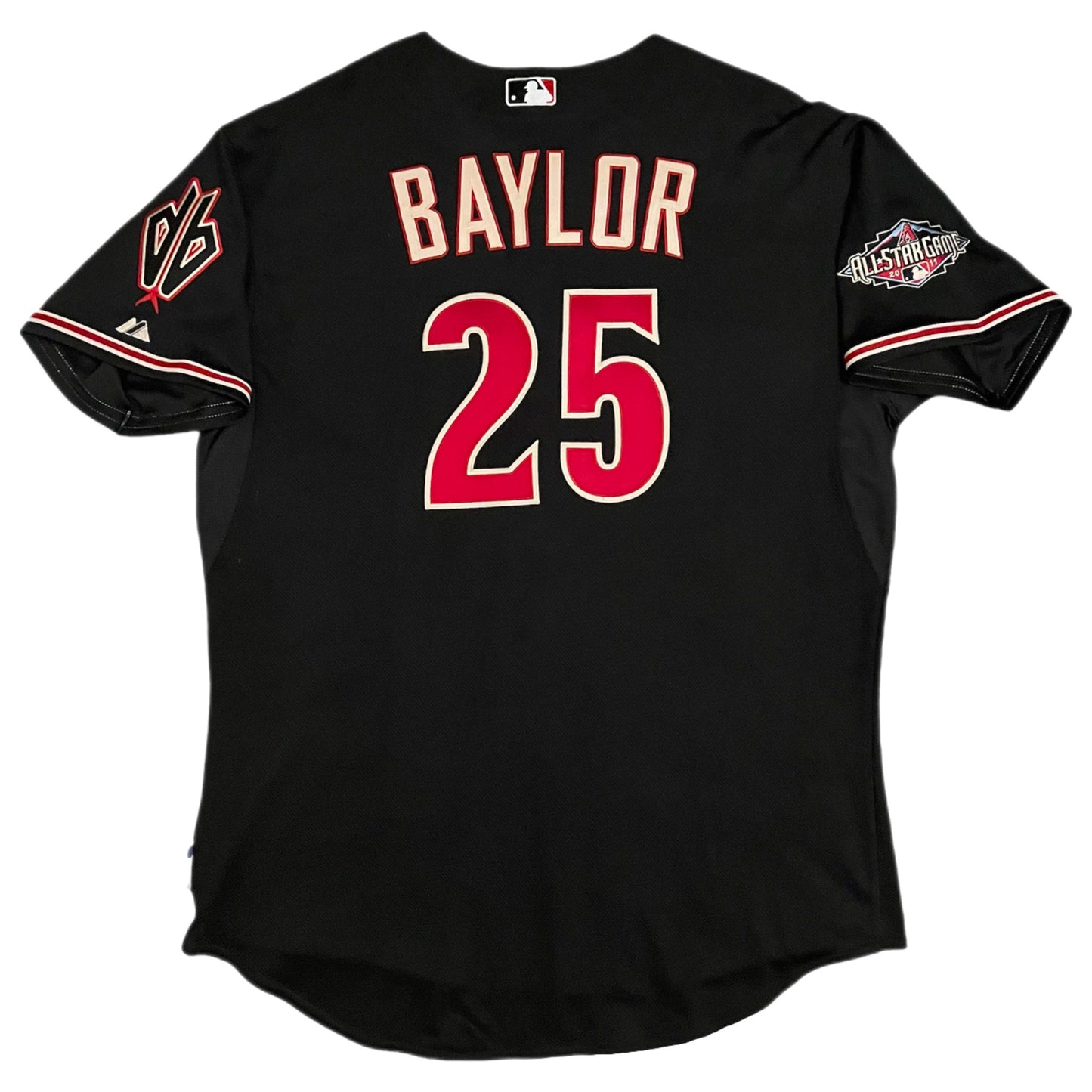 2011 Arizona Diamondbacks Team Issued Los Dbacks Don Baylor Jersey - 52/2XL