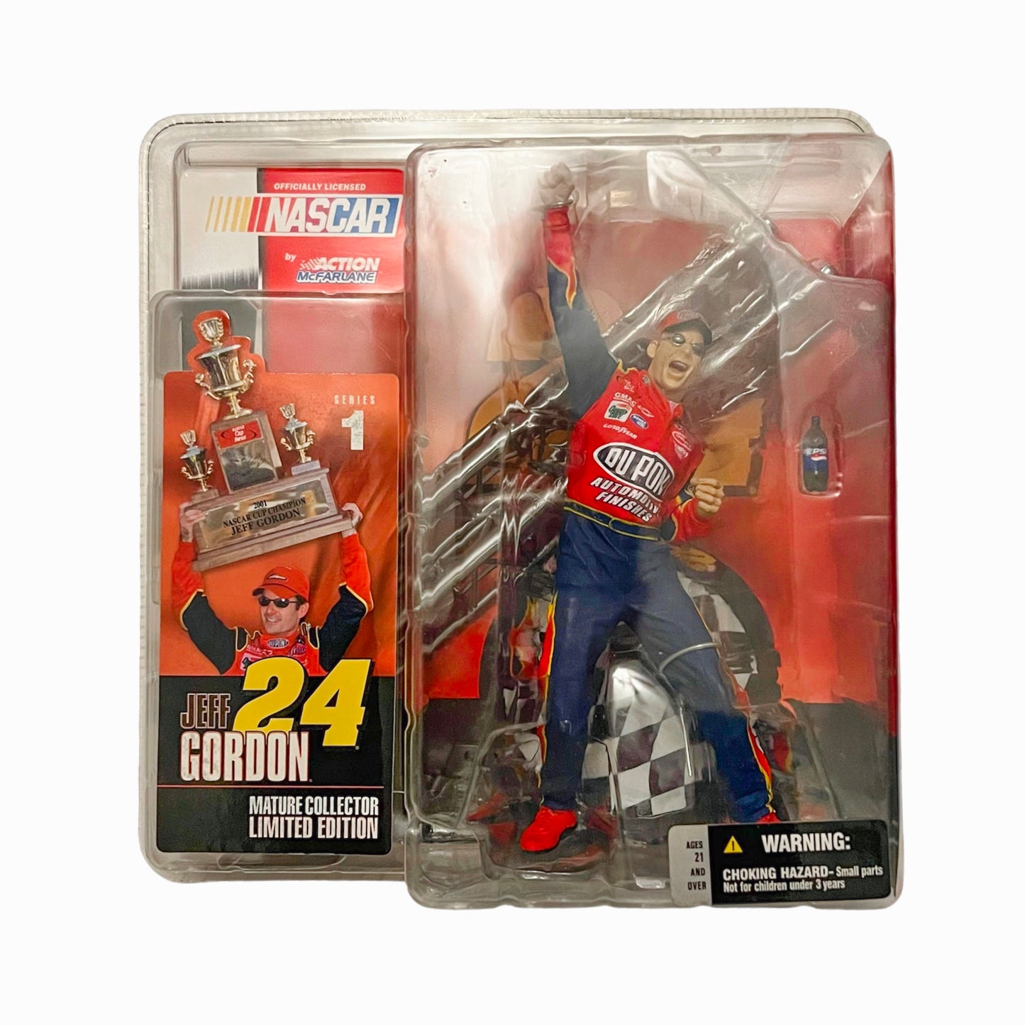Jeff Gordon 2003 NASCAR Cup Champion McFarlane Figure