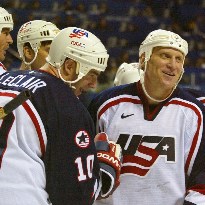 2002 Olympics Team USA Hockey Nike Jersey - XL