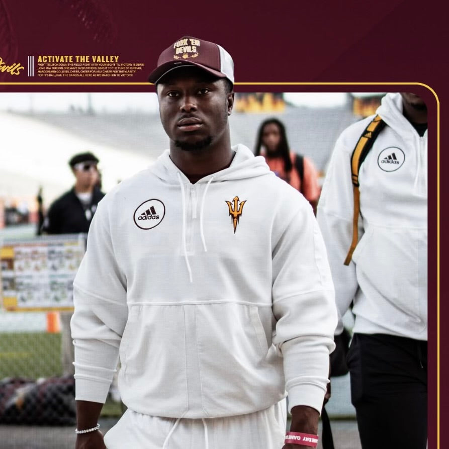 Arizona State Sun Devils Football Team Issued Pullover - XL