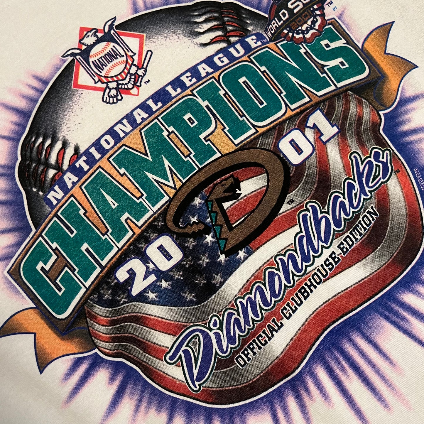 2001 Arizona Diamondbacks National League Champions - M
