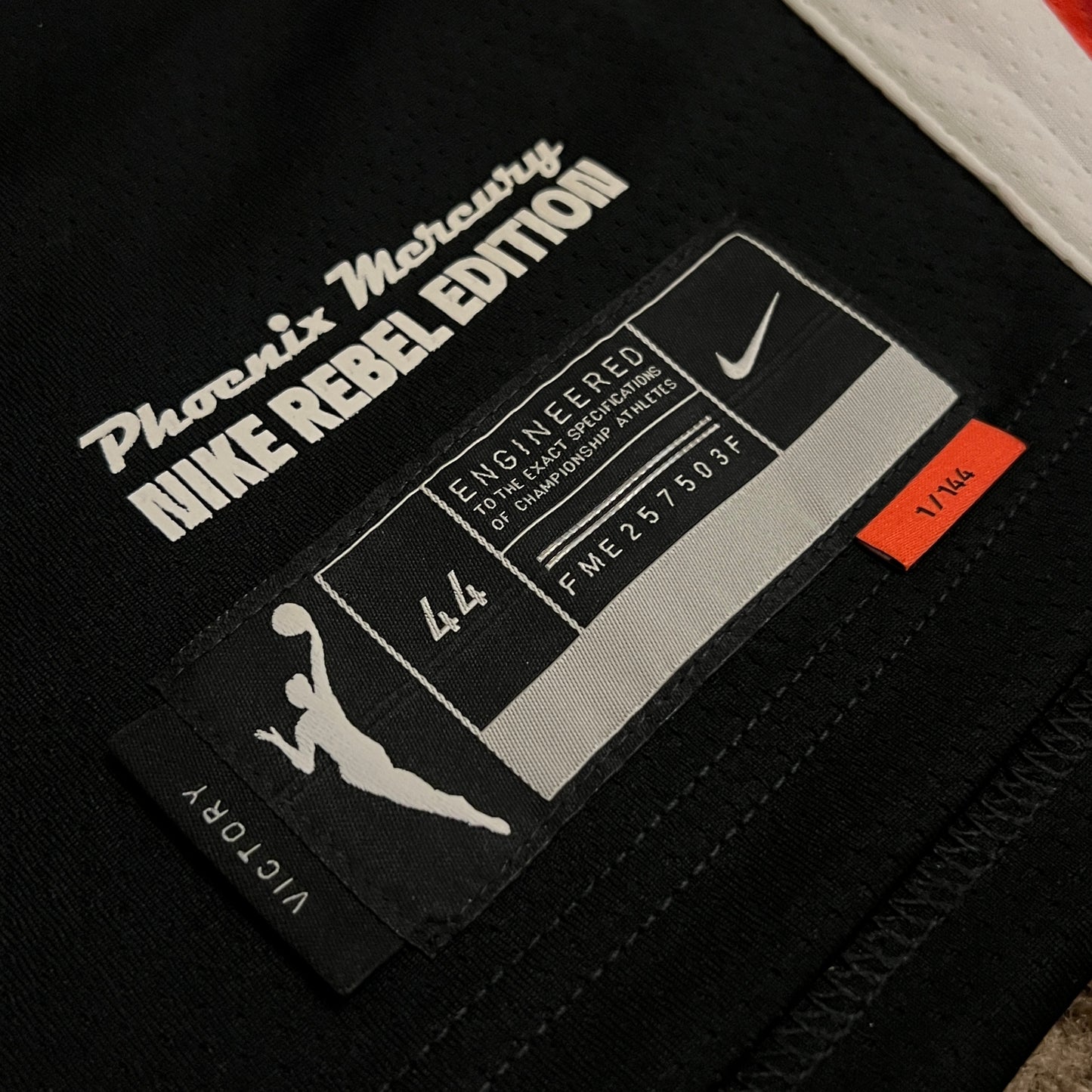 Diana Taurasi Phoenix Mercury 2022 Rebel Edition Jersey - M & L
