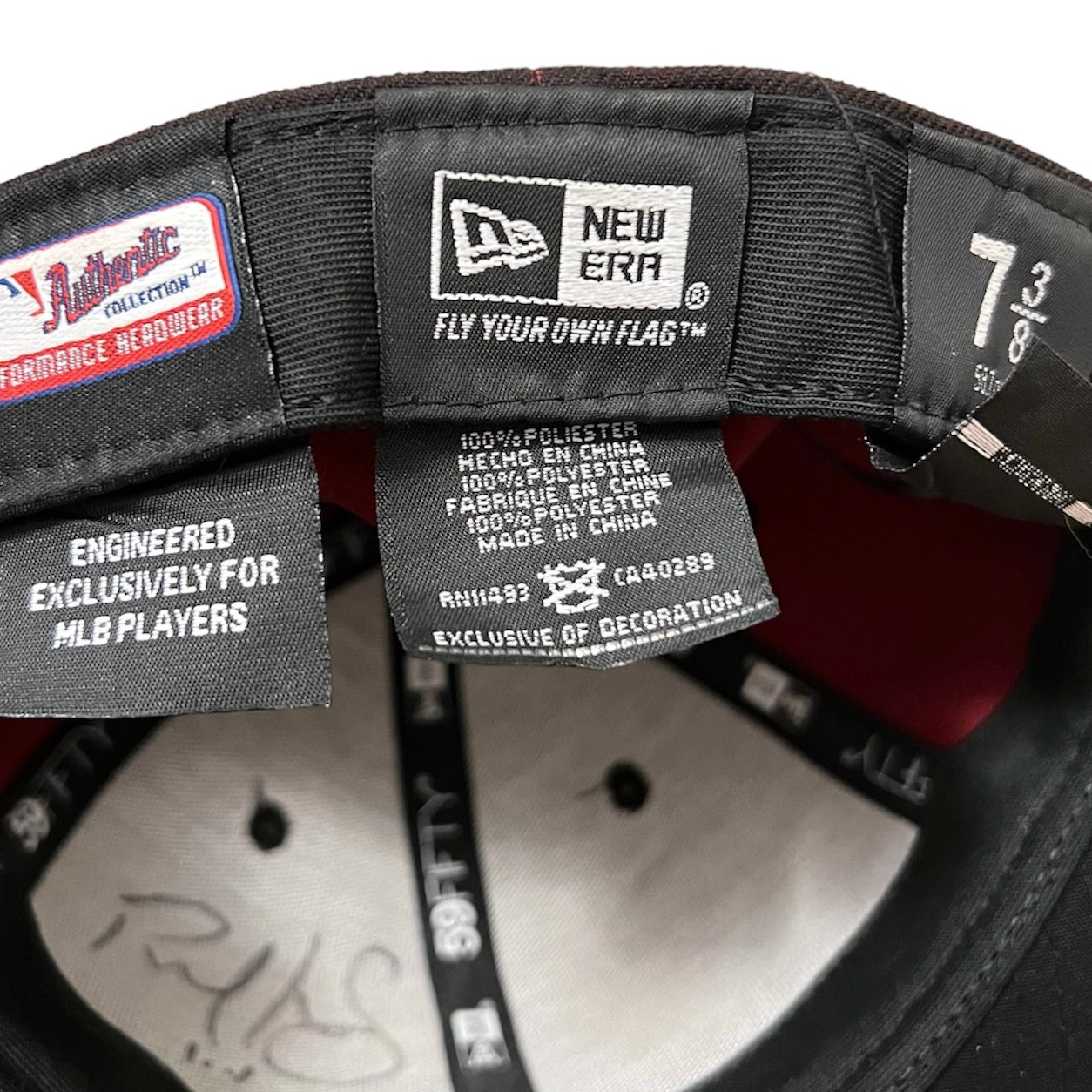 Signed Paul Goldschmidt Authentic Arizona Diamondbacks New Era Hat - 7 3/8