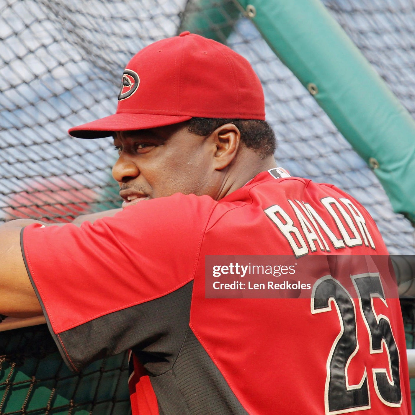 2011 Arizona Diamondbacks Team Issued Los Dbacks Don Baylor Jersey - 52/2XL