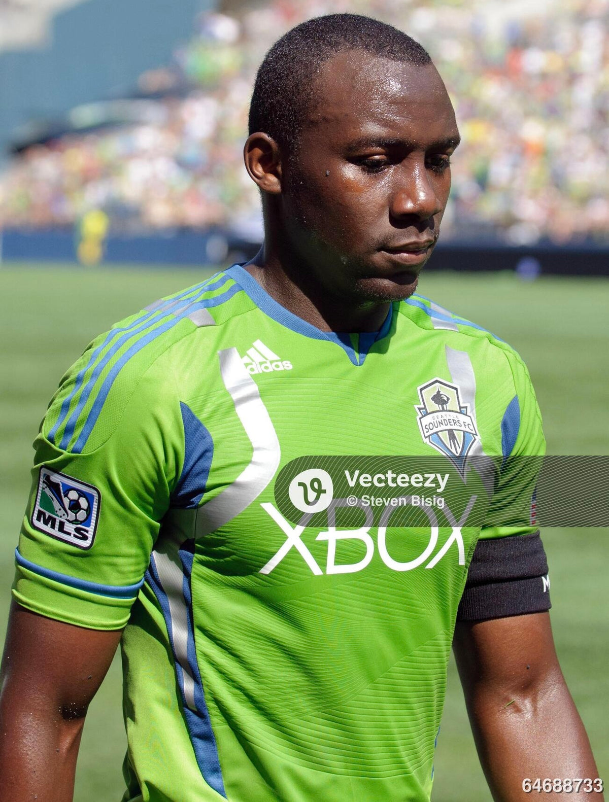 Seattle Sounders Jhon Kennedy Hurtado 2014 Player Version Jersey - M