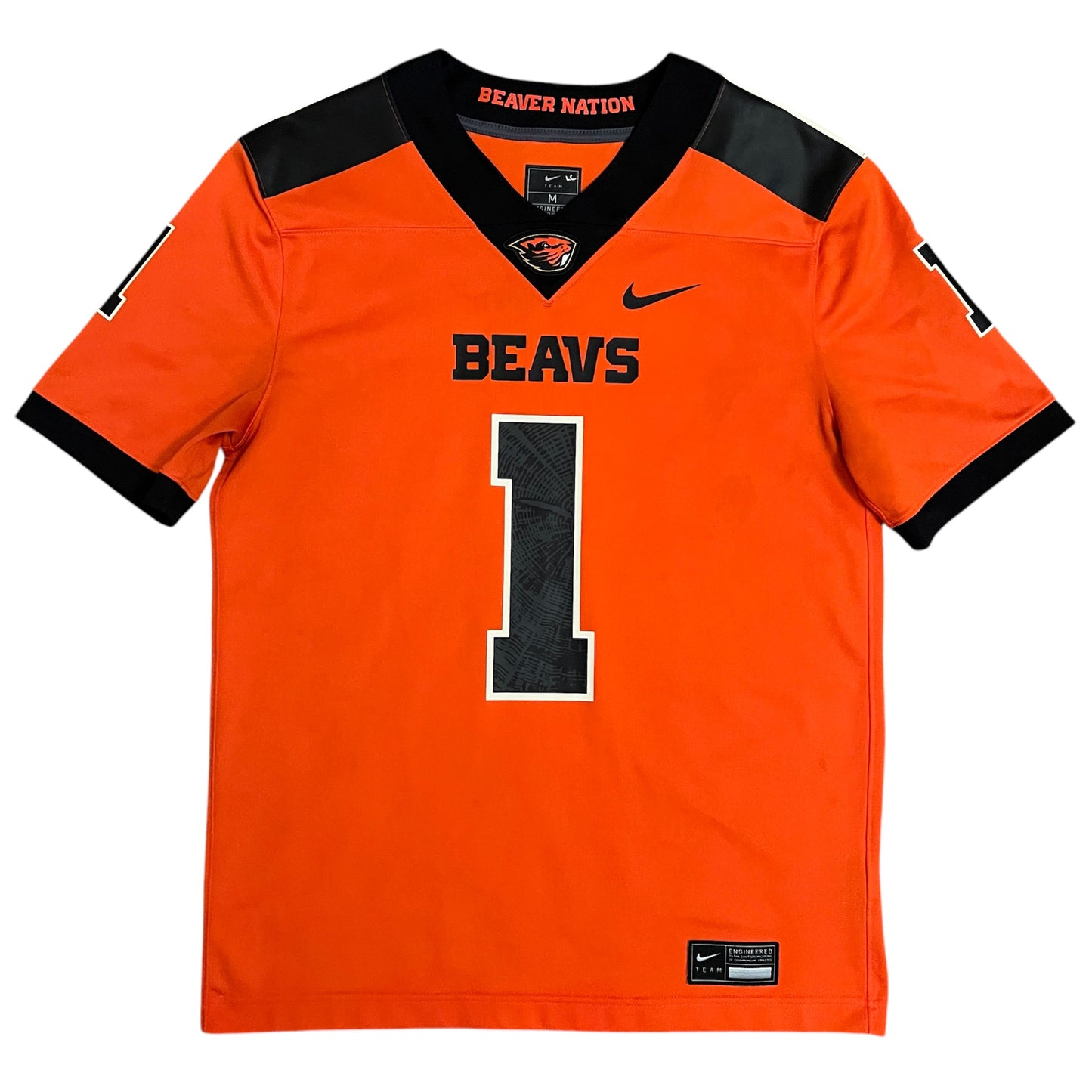 Oregon State Beavers #1 Alternate Jersey - M