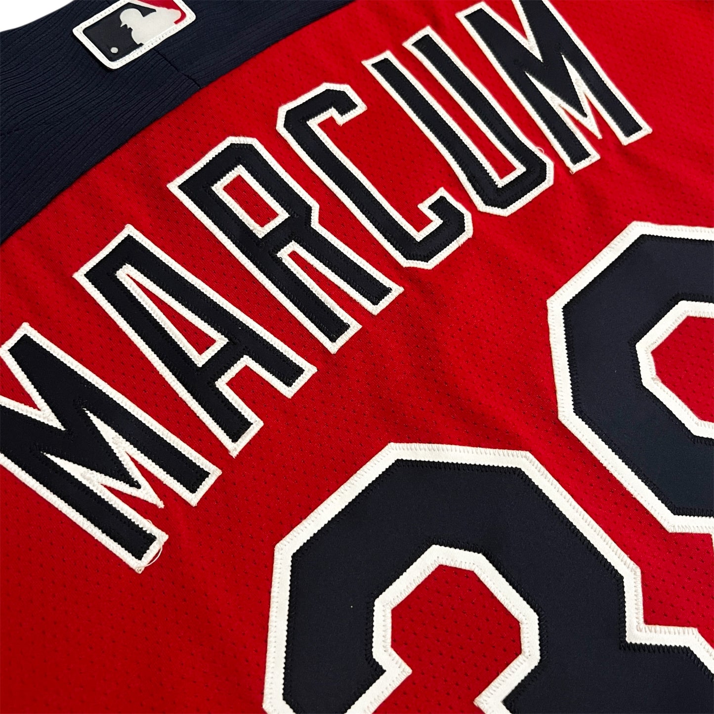 2015 Player Issued Shaun Marcum Cleveland Guardians Jersey - 48/L