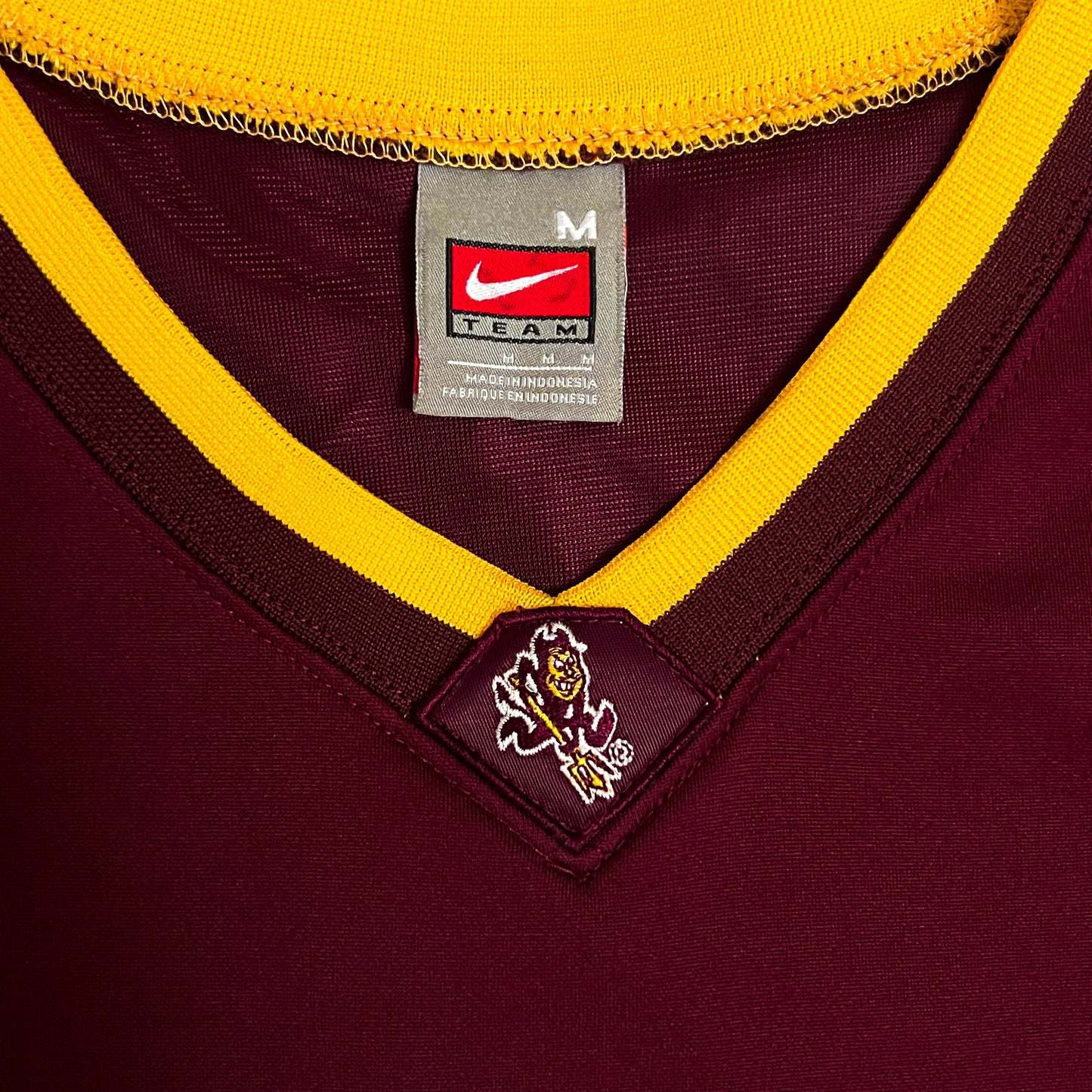 Authentic Arizona State Sun Devils Basketball Jersey - M