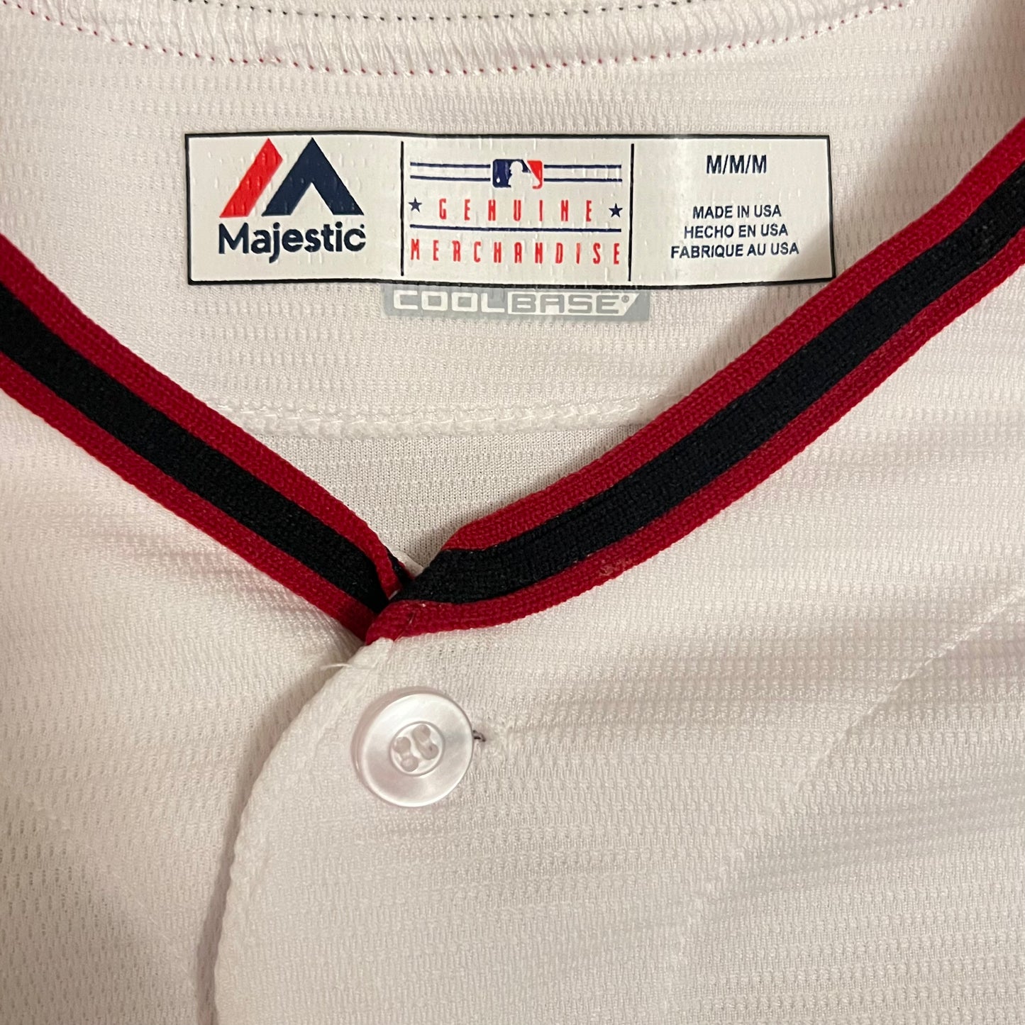 Arizona Diamondbacks 2016 White Majestic Home Jersey - M