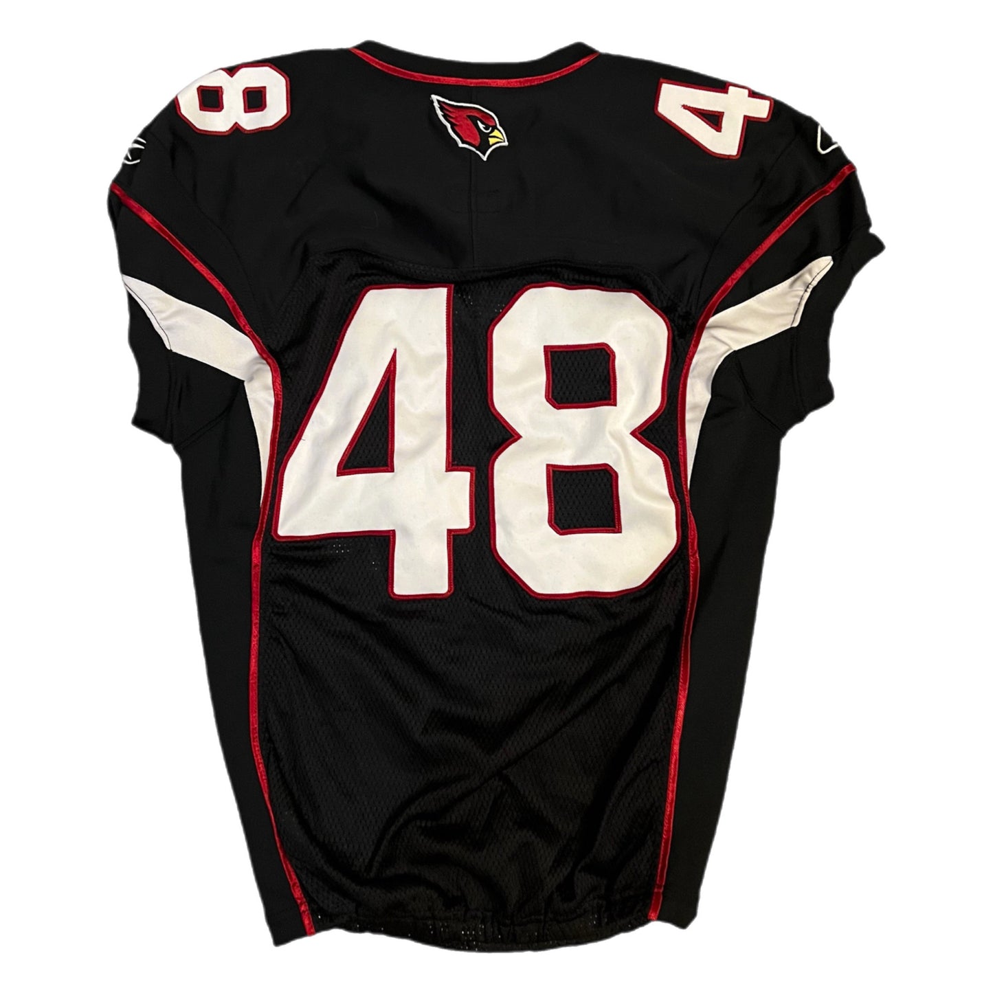 2010 Arizona Cardinals Team Issued Game Black Alternate Jersey - 46