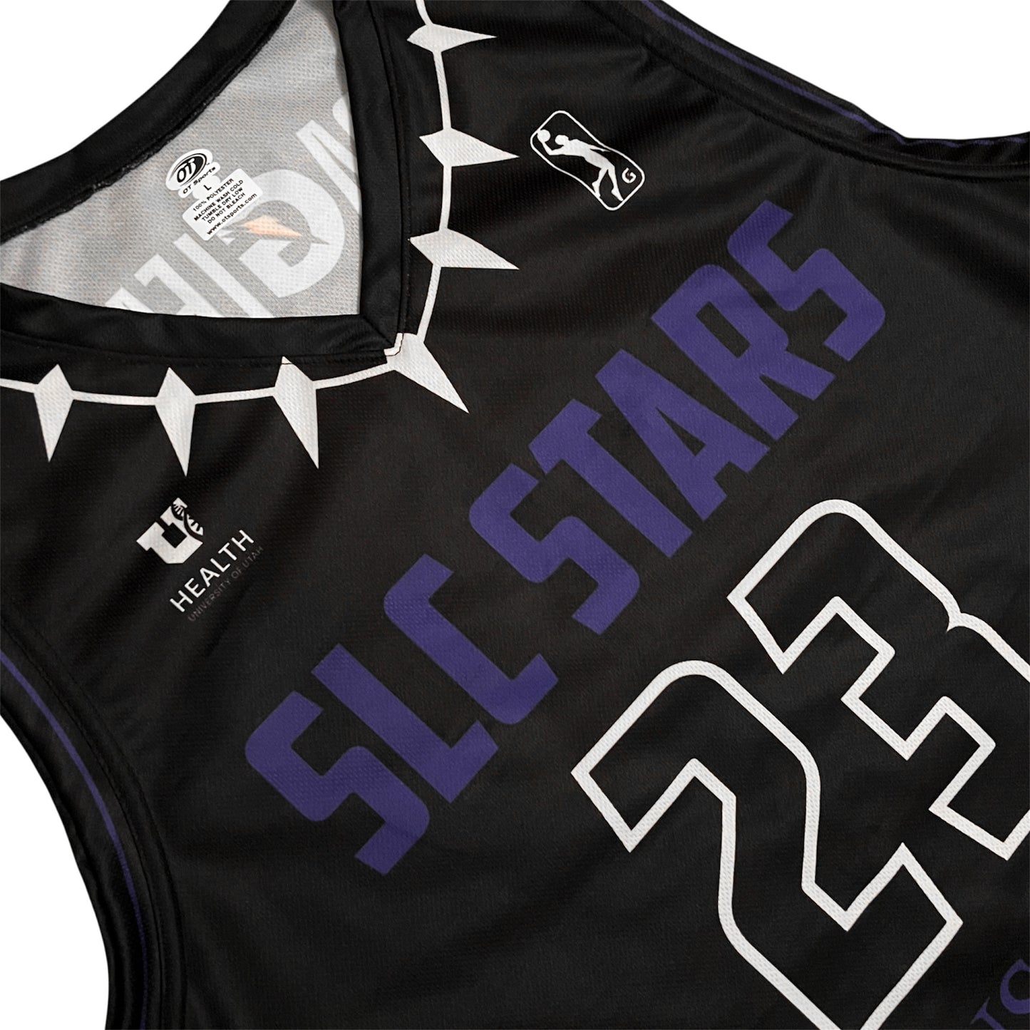 2023 Salt Lake City Stars Marvel Night NBA G League Jersey - L