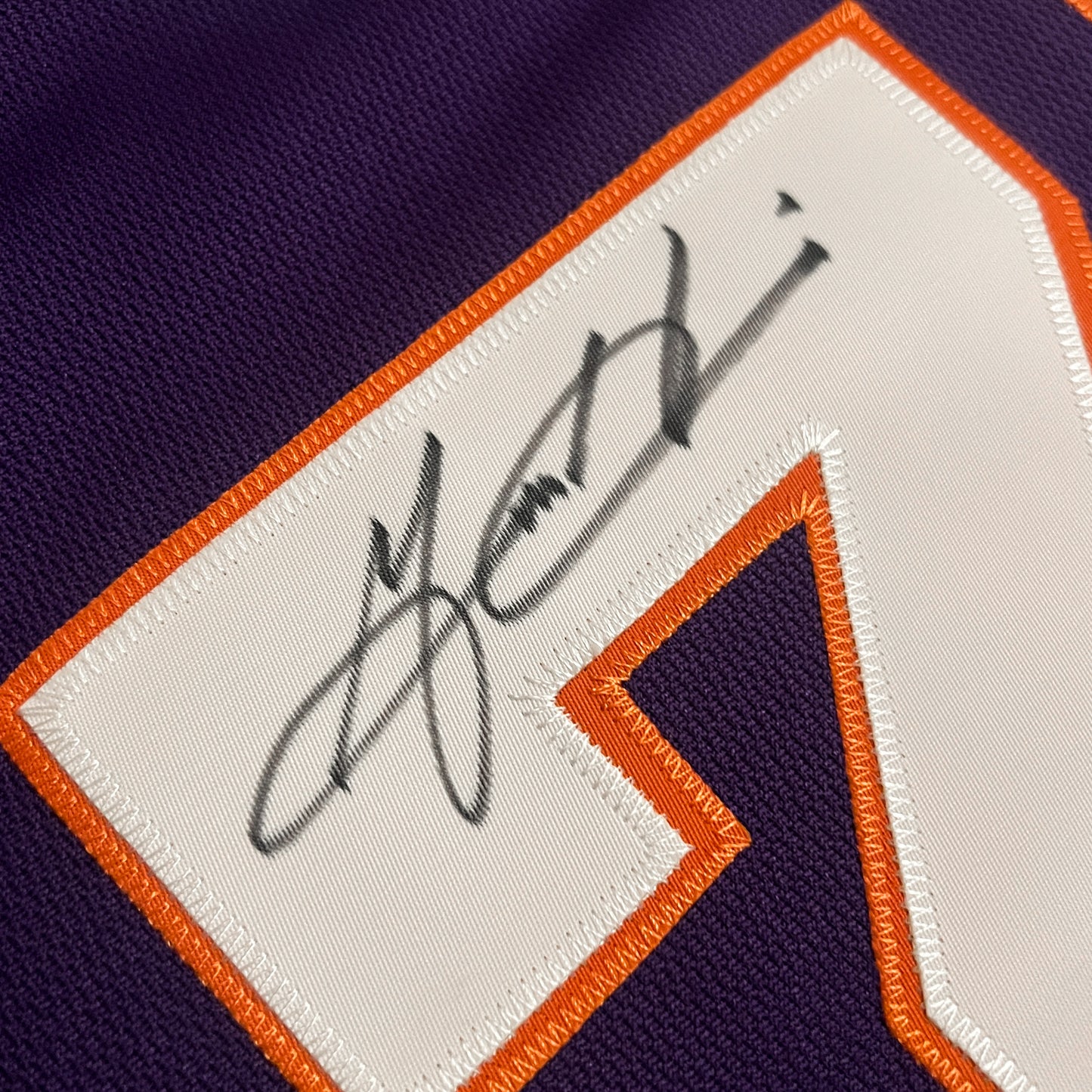 Signed Grant Hill Phoenix Suns Authentic Jersey - 52