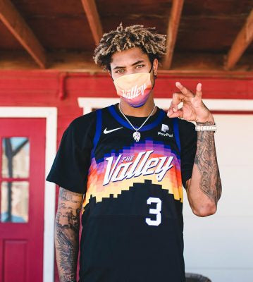 Rare 2020 Kelly Oubre Jr. Phoenix Suns The Valley Swingman Jersey - L