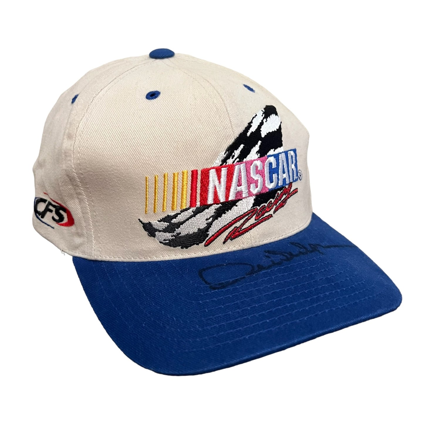 Signed Derrike Cope NASCAR Vintage Snapback