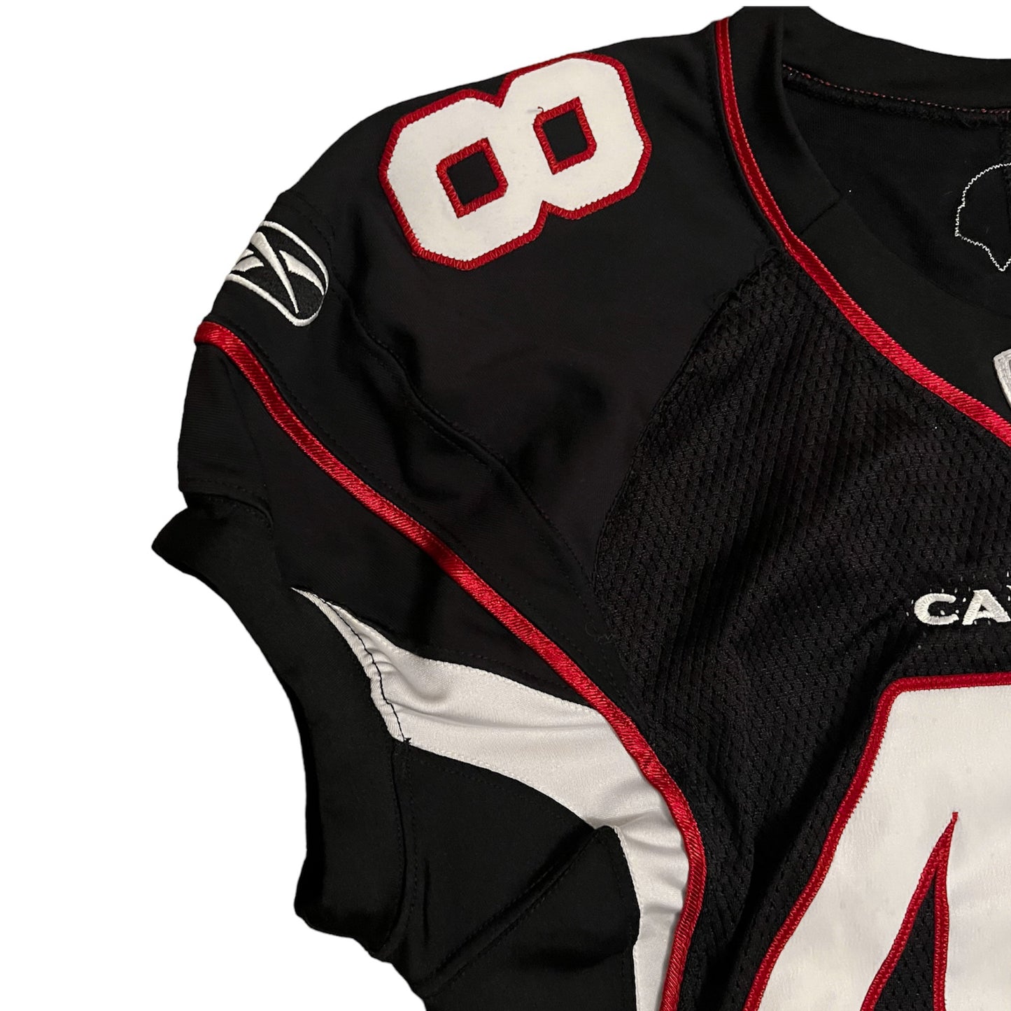 2010 Arizona Cardinals Team Issued Game Black Alternate Jersey - 46