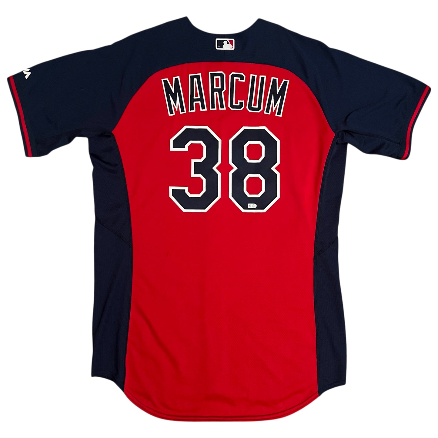 2015 Player Issued Shaun Marcum Cleveland Guardians Jersey - 48/L