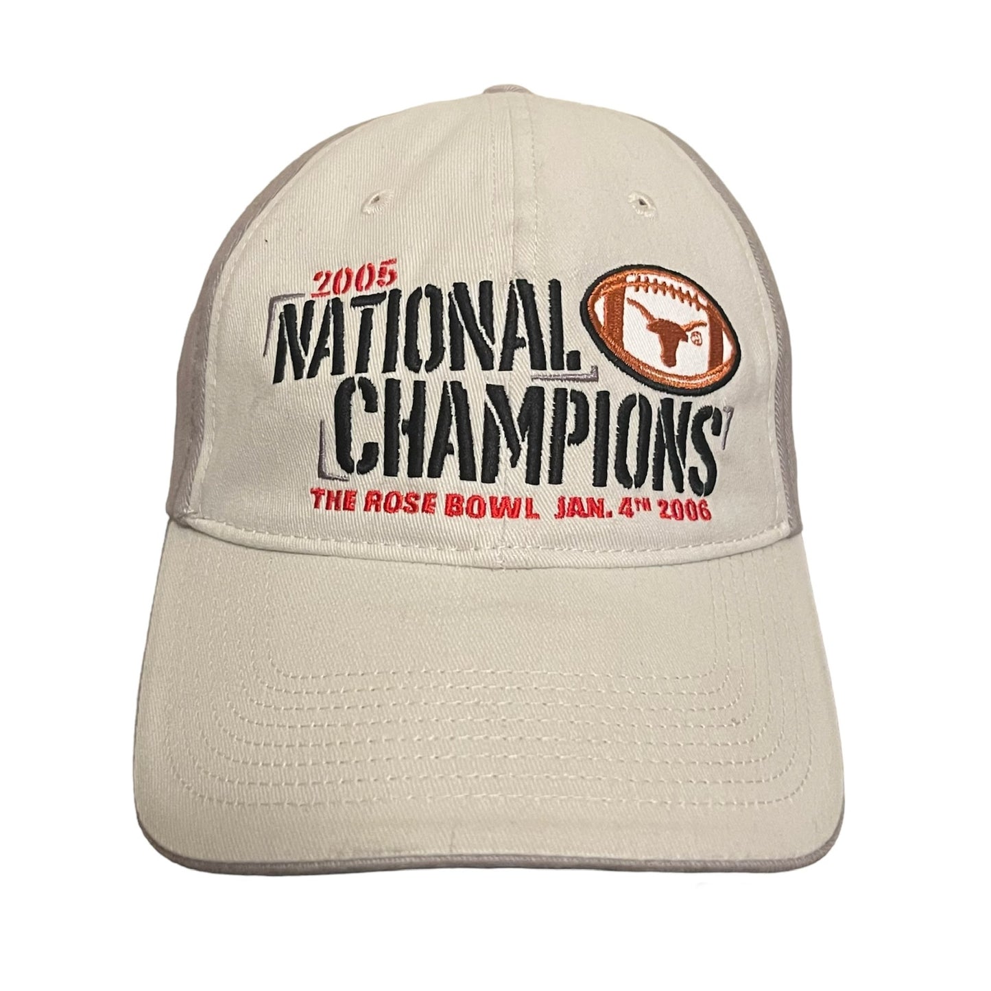 Texas Longhorns 2005 Rose Bowl National Champions Locker Room Hat