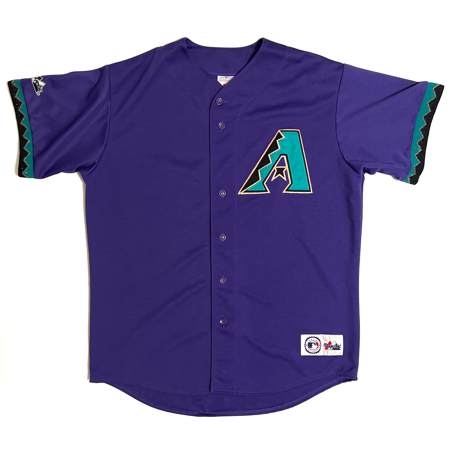 Vintage Arizona Diamondbacks Purple Majestic Jersey - L