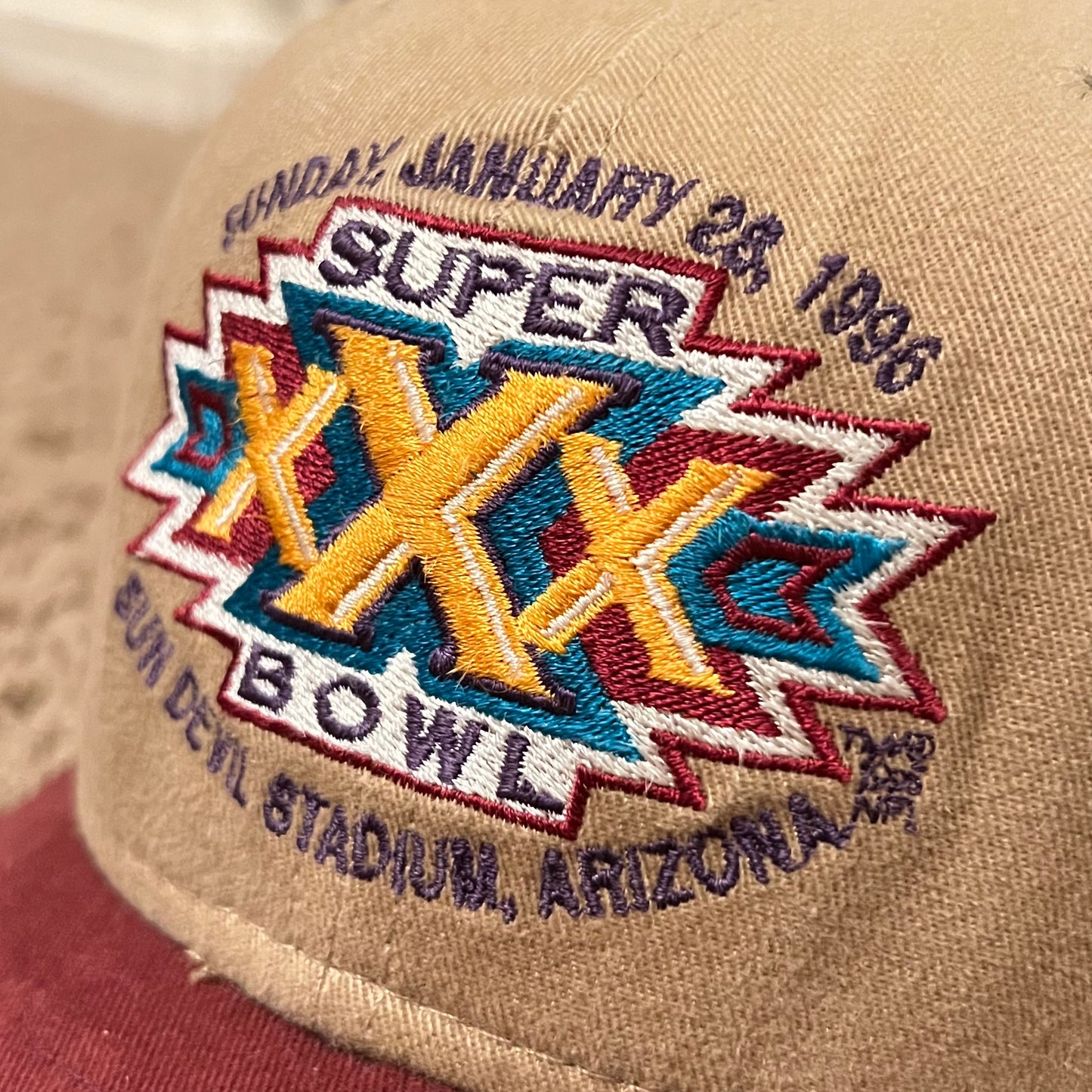Super Bowl XXX 1996 Dallas Cowboys vs Pittsburgh Steelers Hat