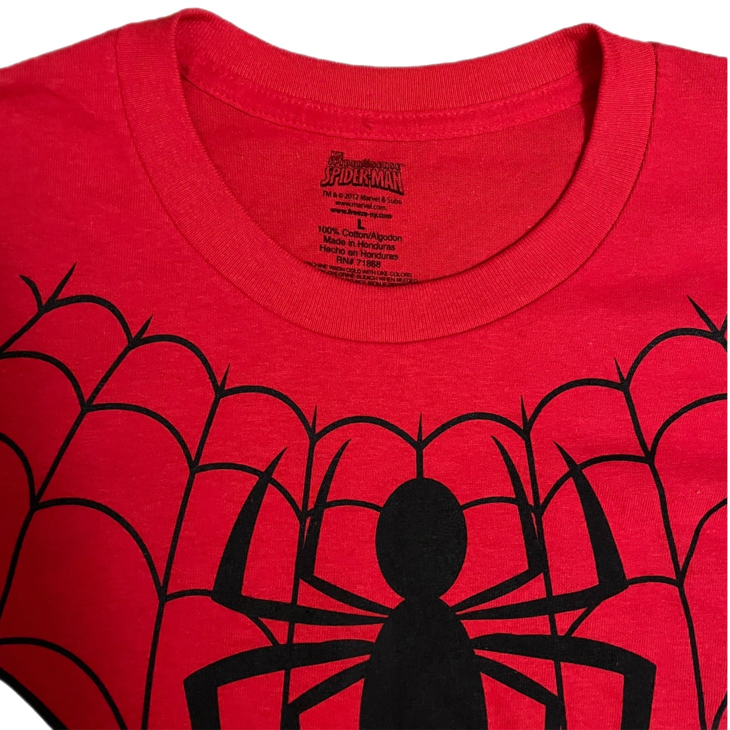 Marvel Spider-Man Suit with Flip Over Mask - L