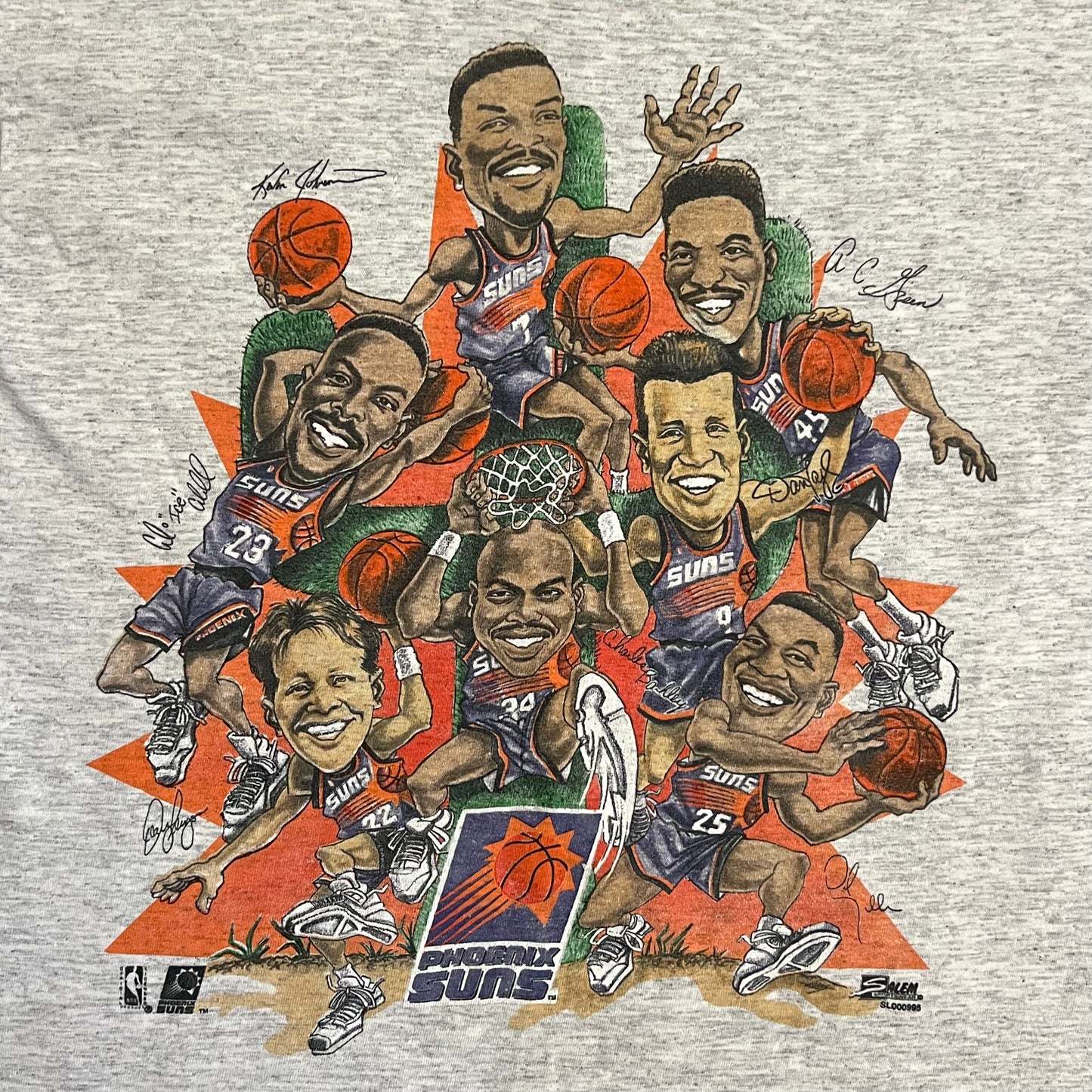 Vintage Phoenix Suns Caricatures 90’s Shirt - L