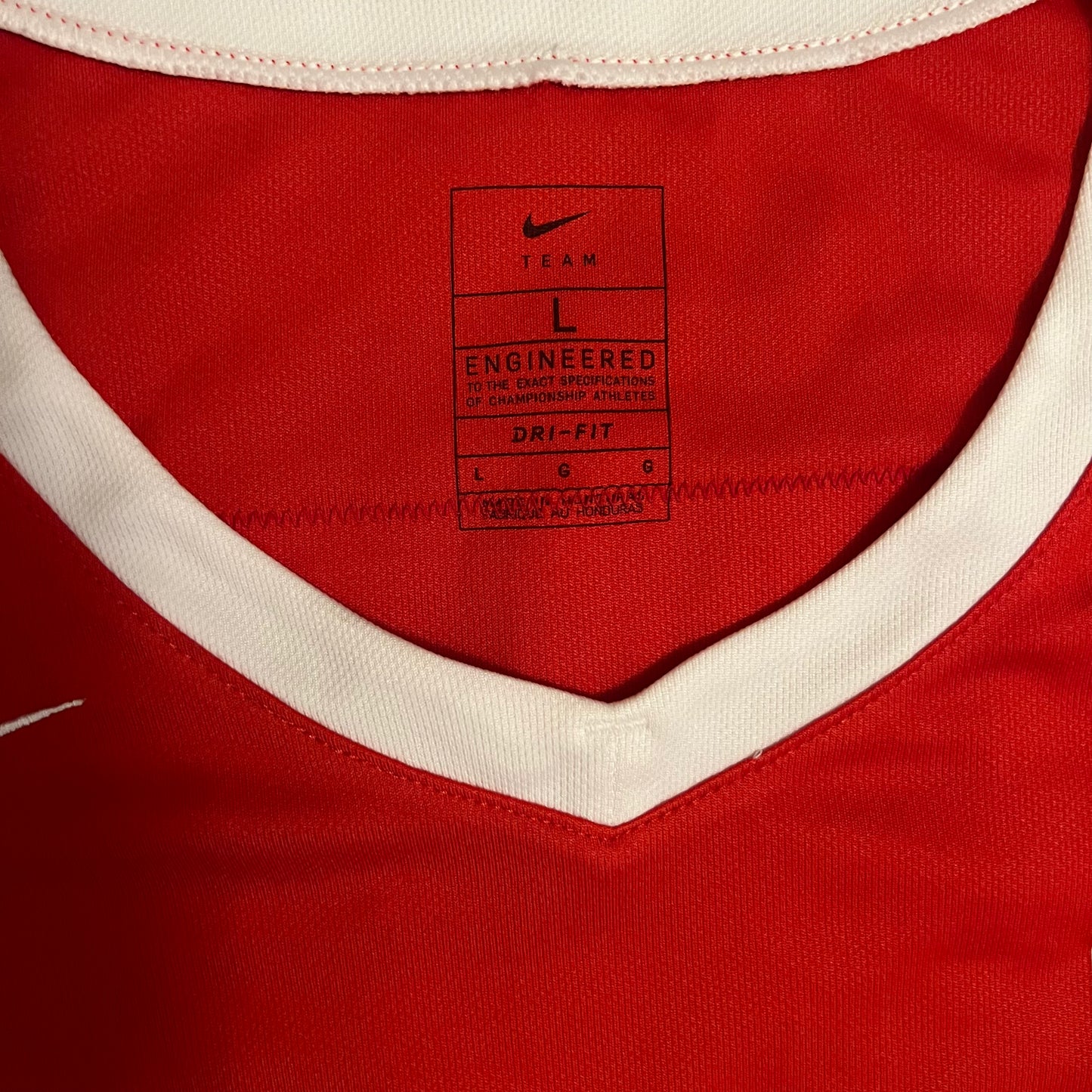 Game Worn Canada National Team Basketball FIBA Nike Jersey - L