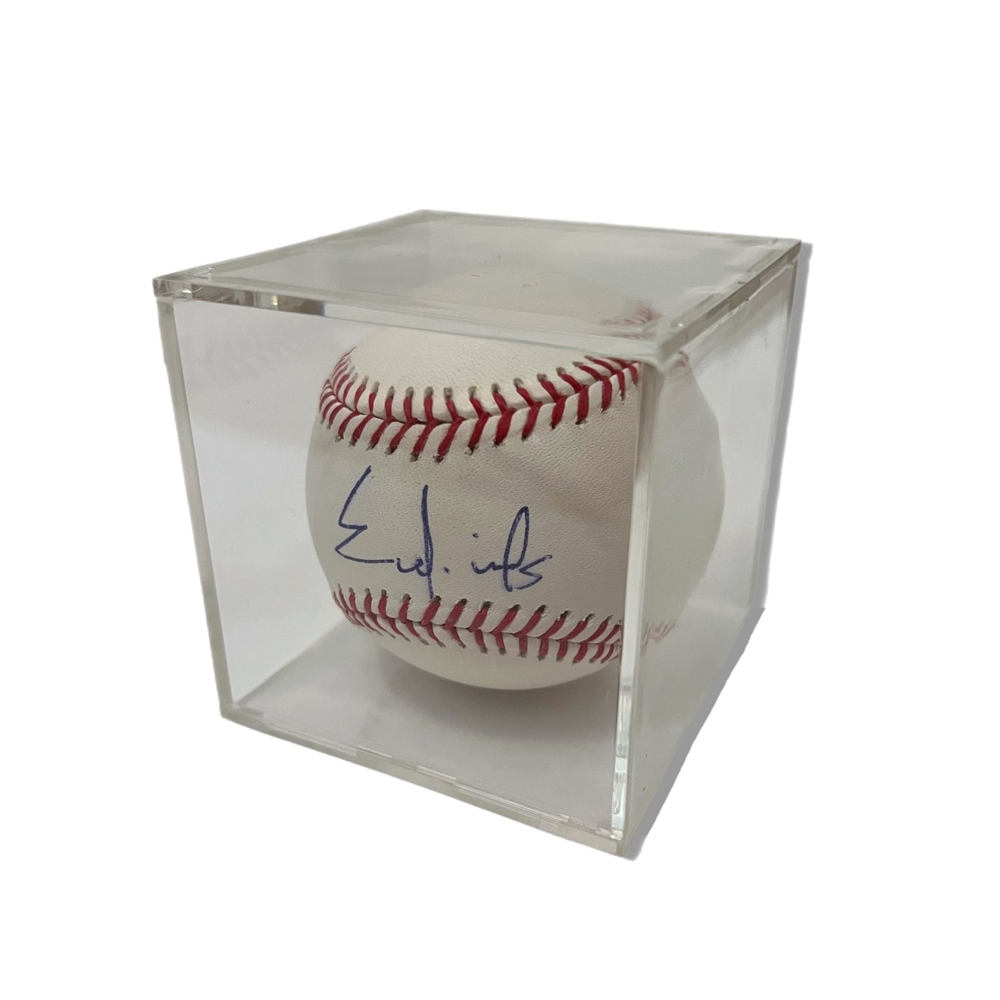 Ender Inciarte Signed Baseball 3x Gold Glove