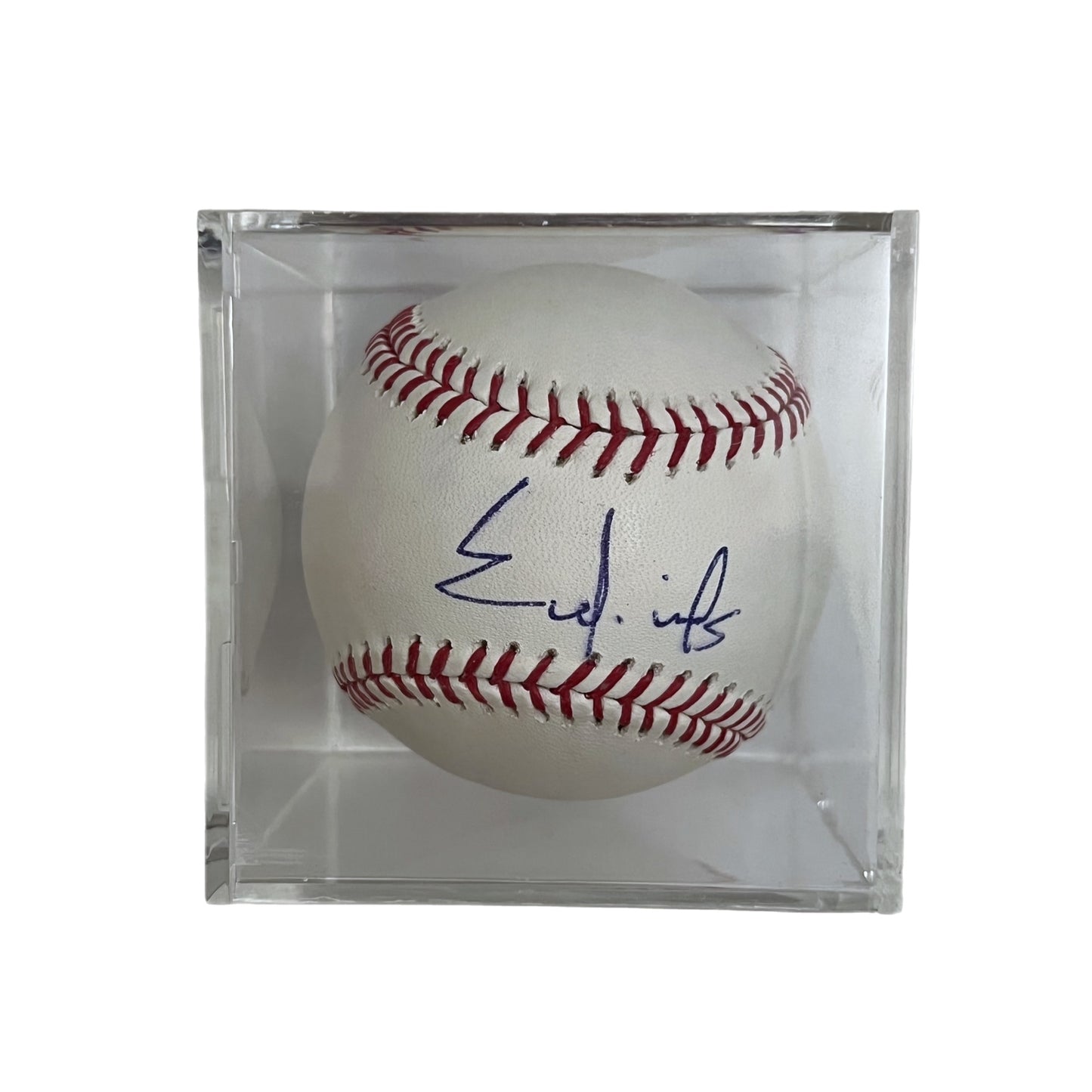 Ender Inciarte Signed Baseball 3x Gold Glove
