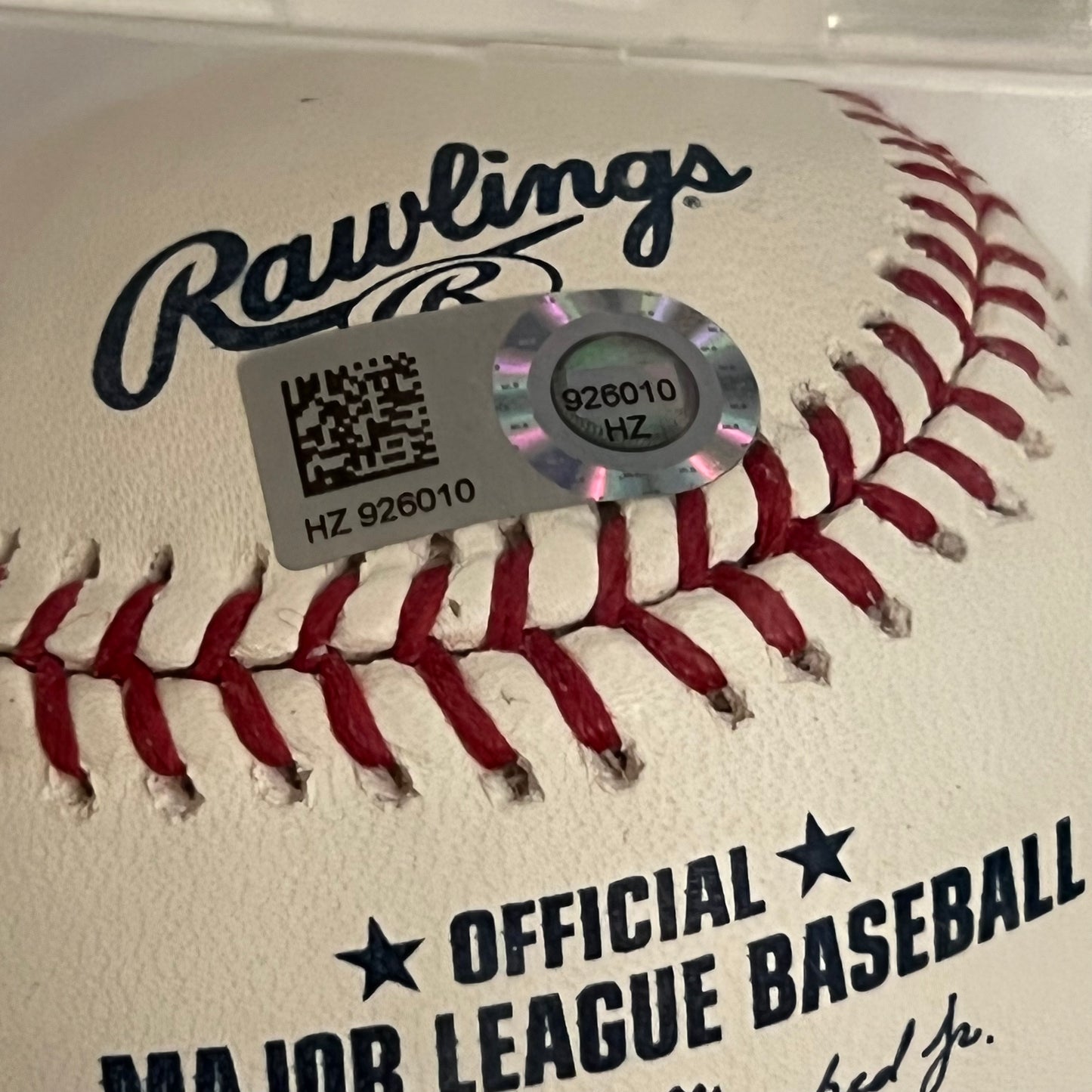 Ender Inciarte Signed Baseball 3x Gold Glove