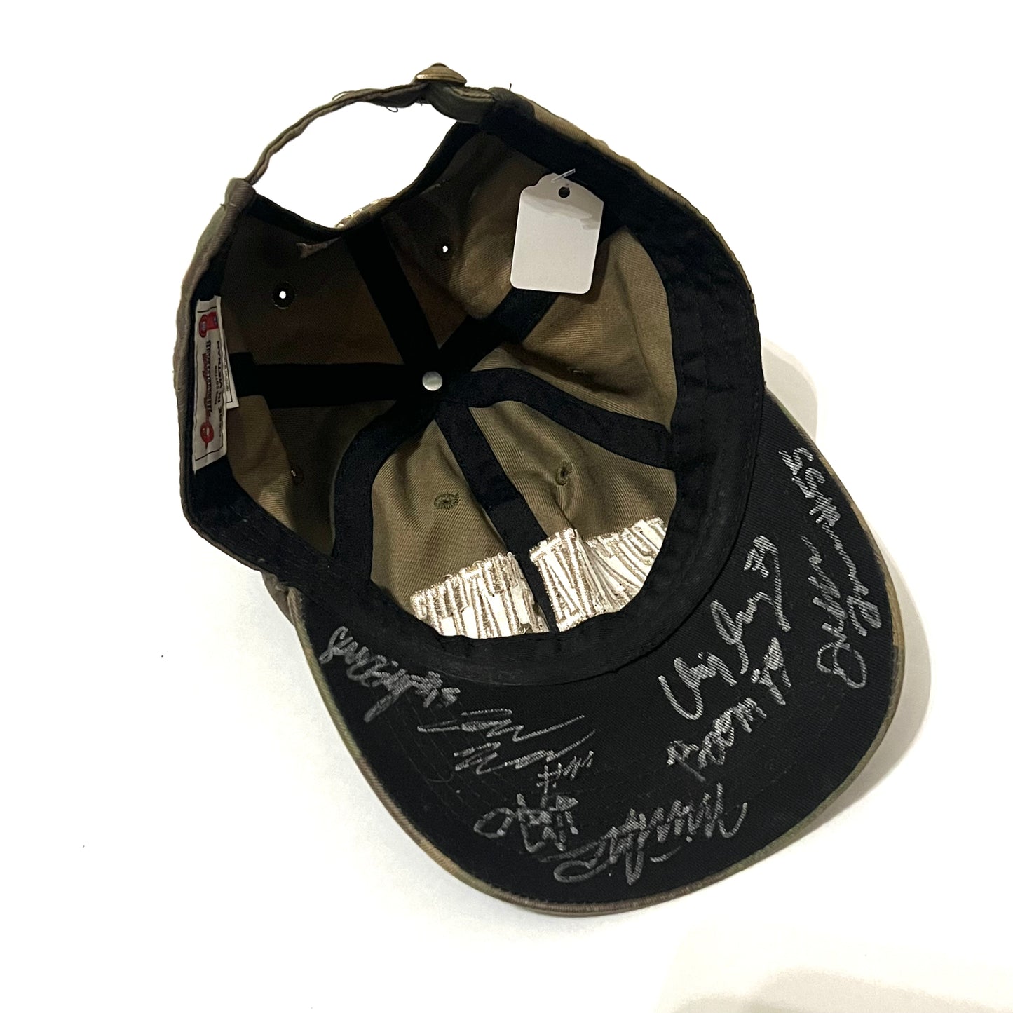 Signed 2012 Arizona State Football Team Camo Hat