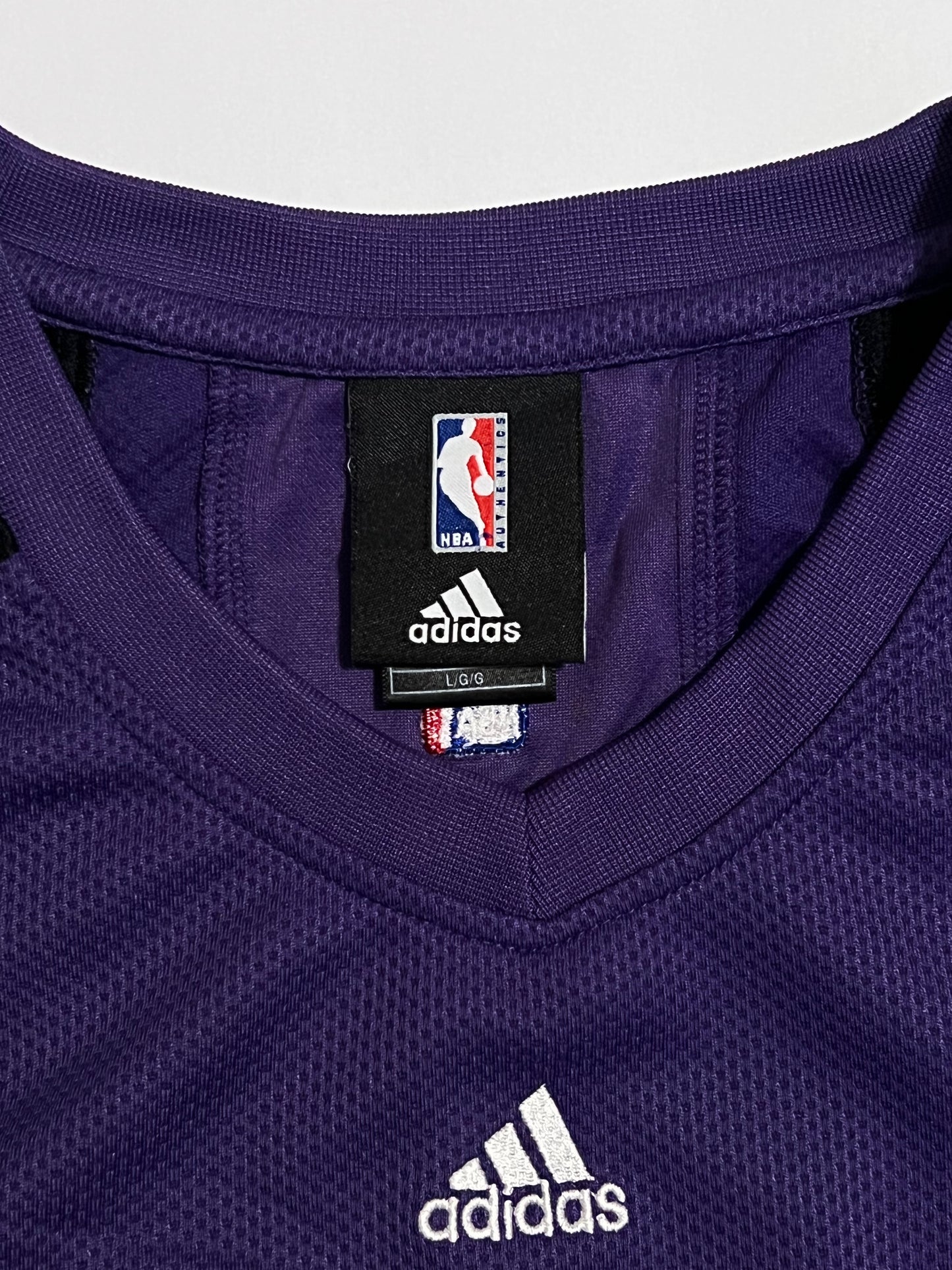 Phoenix Suns Adidas Warm Up Long Sleeve Shirt - L