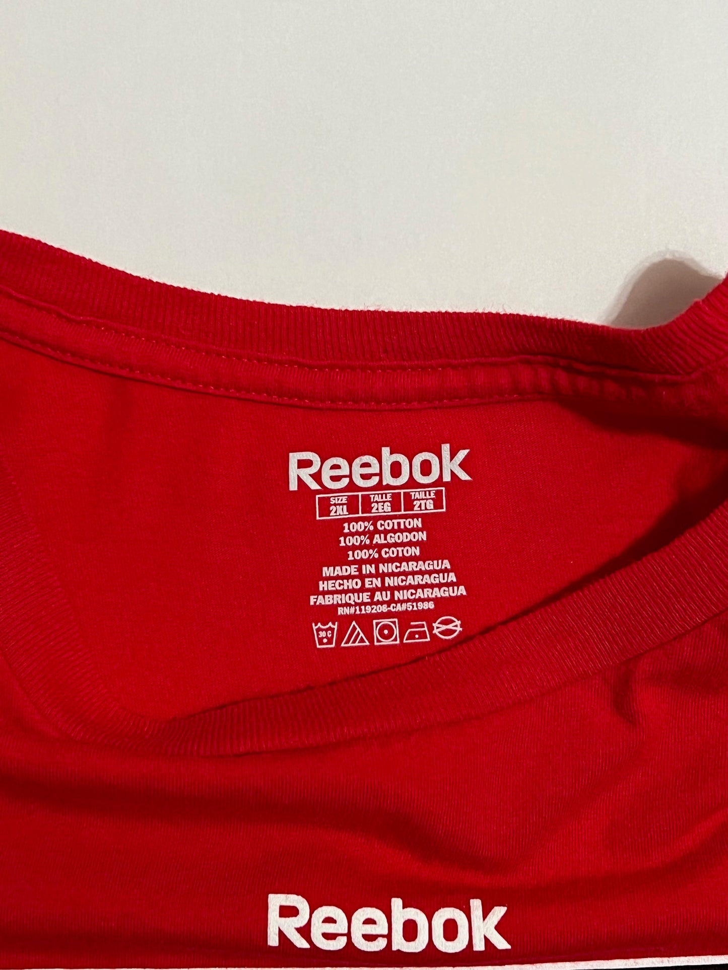 2015 Chicago Blackhawks Reebok NHL Stanley Cup Champions Shirt - 2XL $