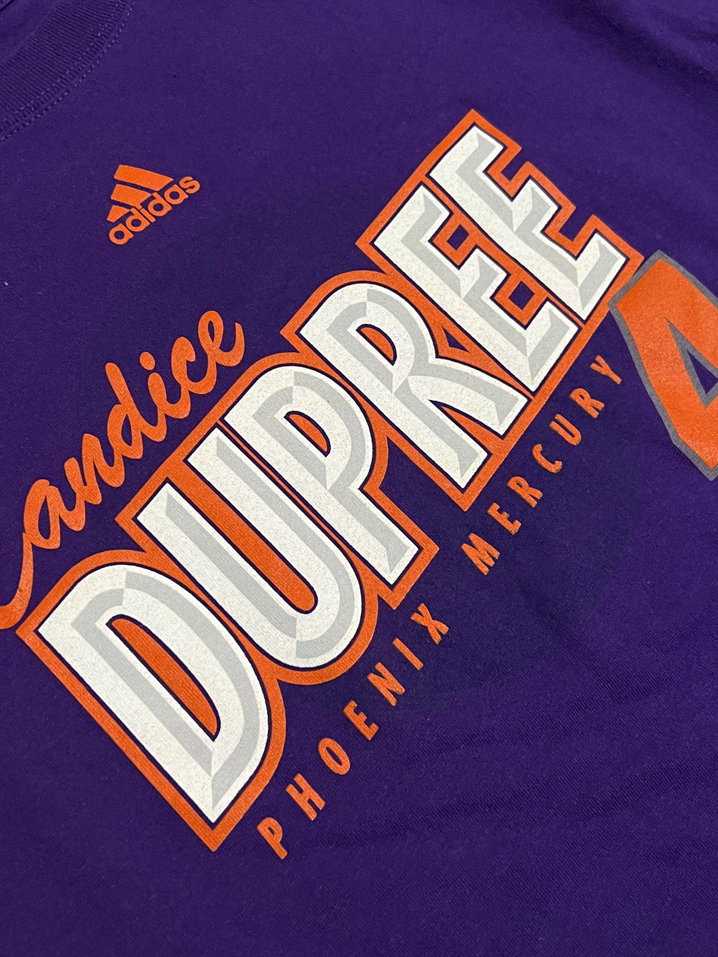 Candice Dupree Phoenix Mercury WNBA Adidas Shirt - M