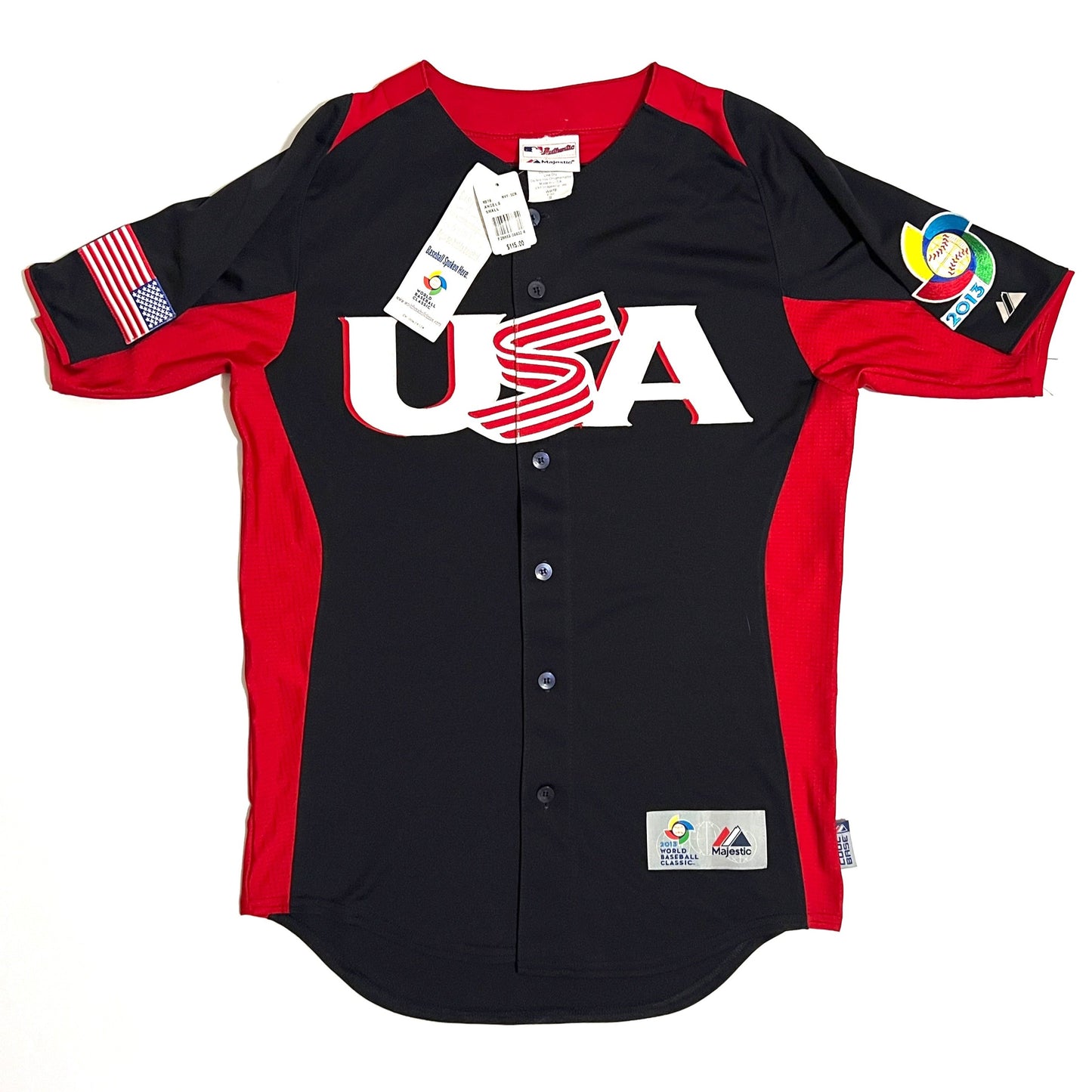 2013 Team USA Baseball World Baseball Classic Jersey - S