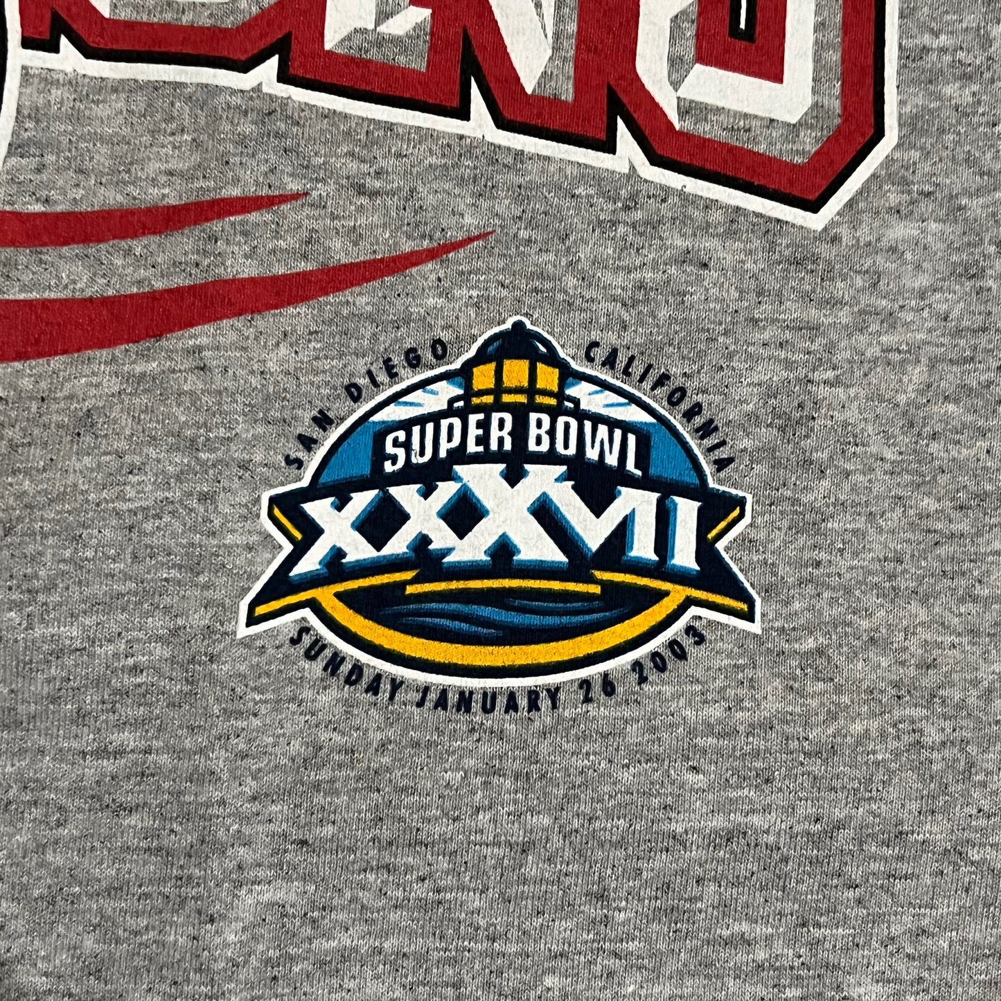 Deadstock 2003 Super Bowl XXXVII Tampa Bay Buccaneers Shirt - XL