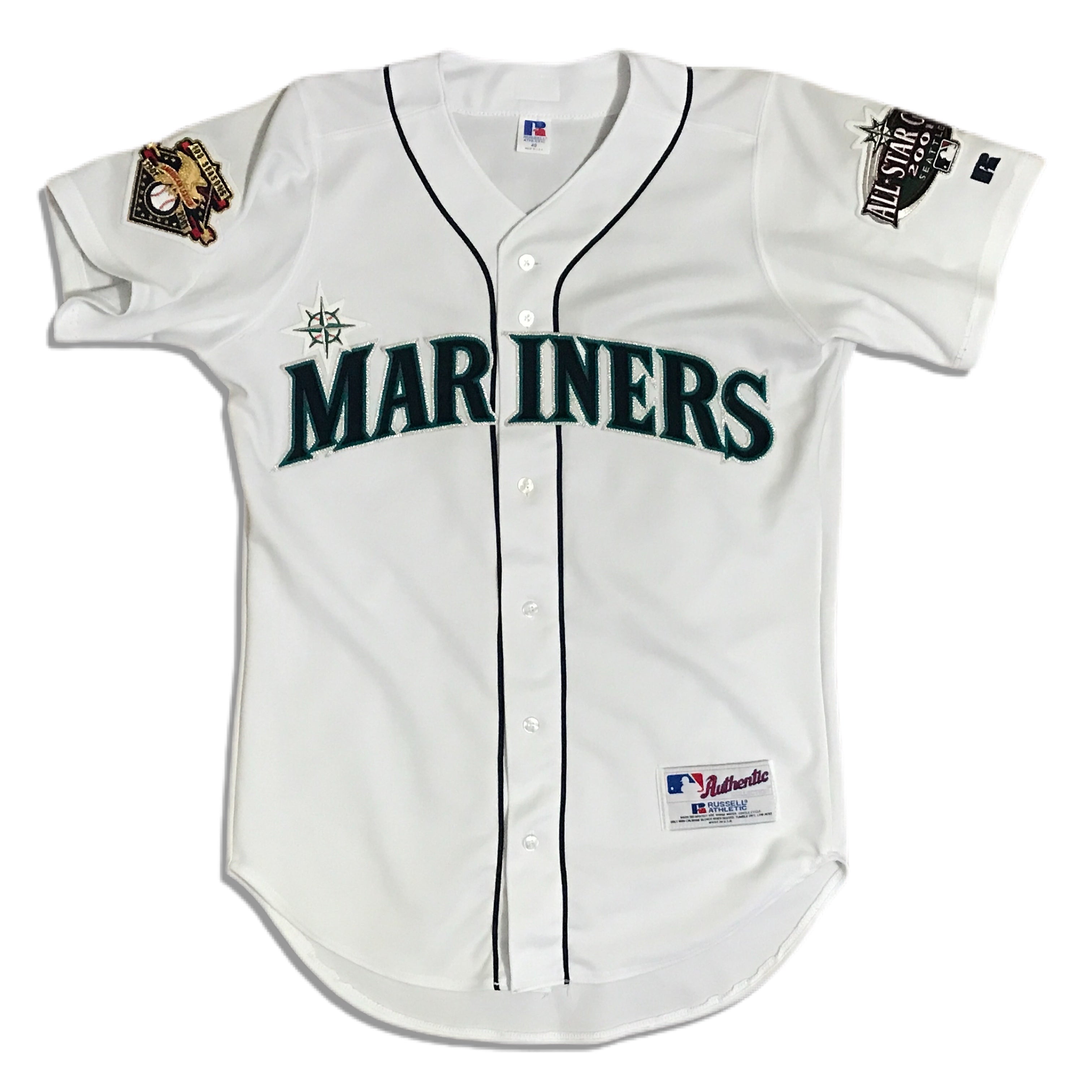 Vintage 2001 Seattle Mariners All Star Game National Majestic Baseball –  Stuck In The 90s Sports