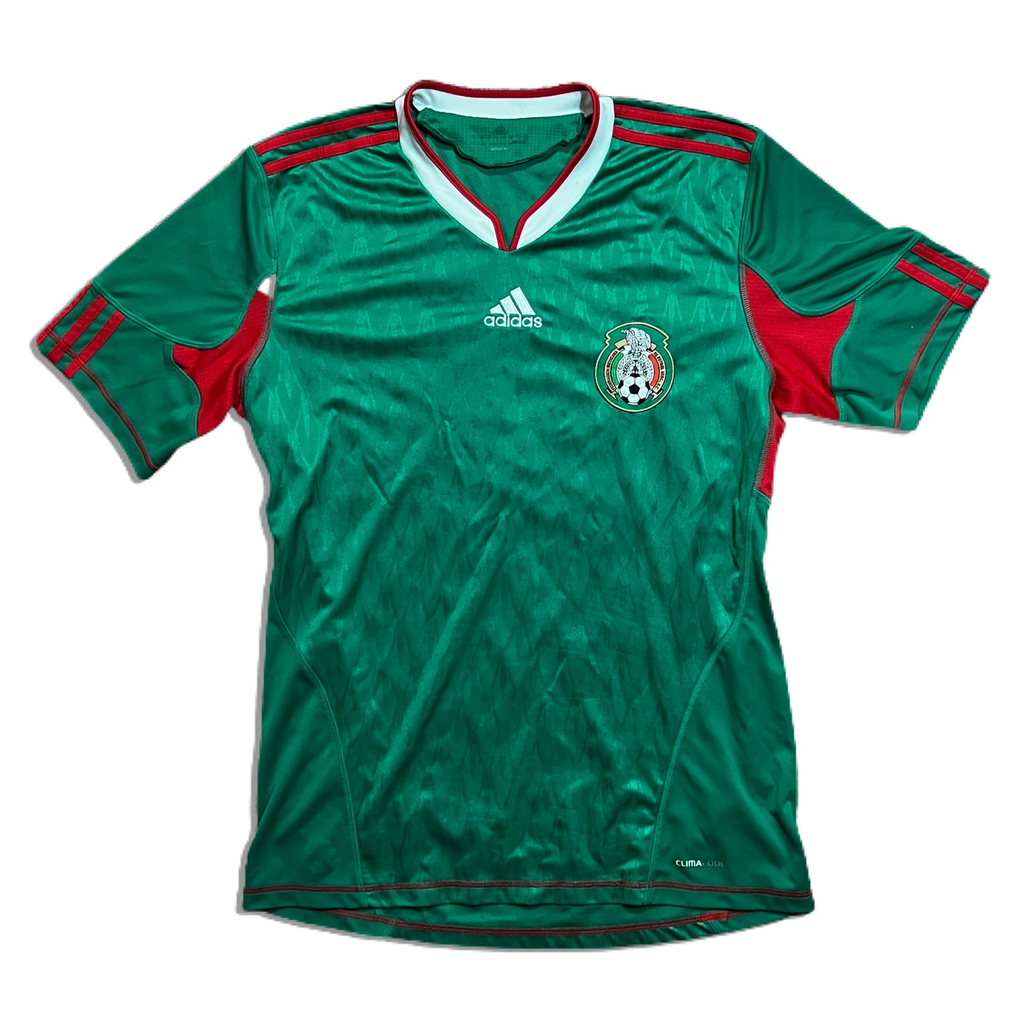 2010 Mexico Adidas ClimaCool Home Jersey - M