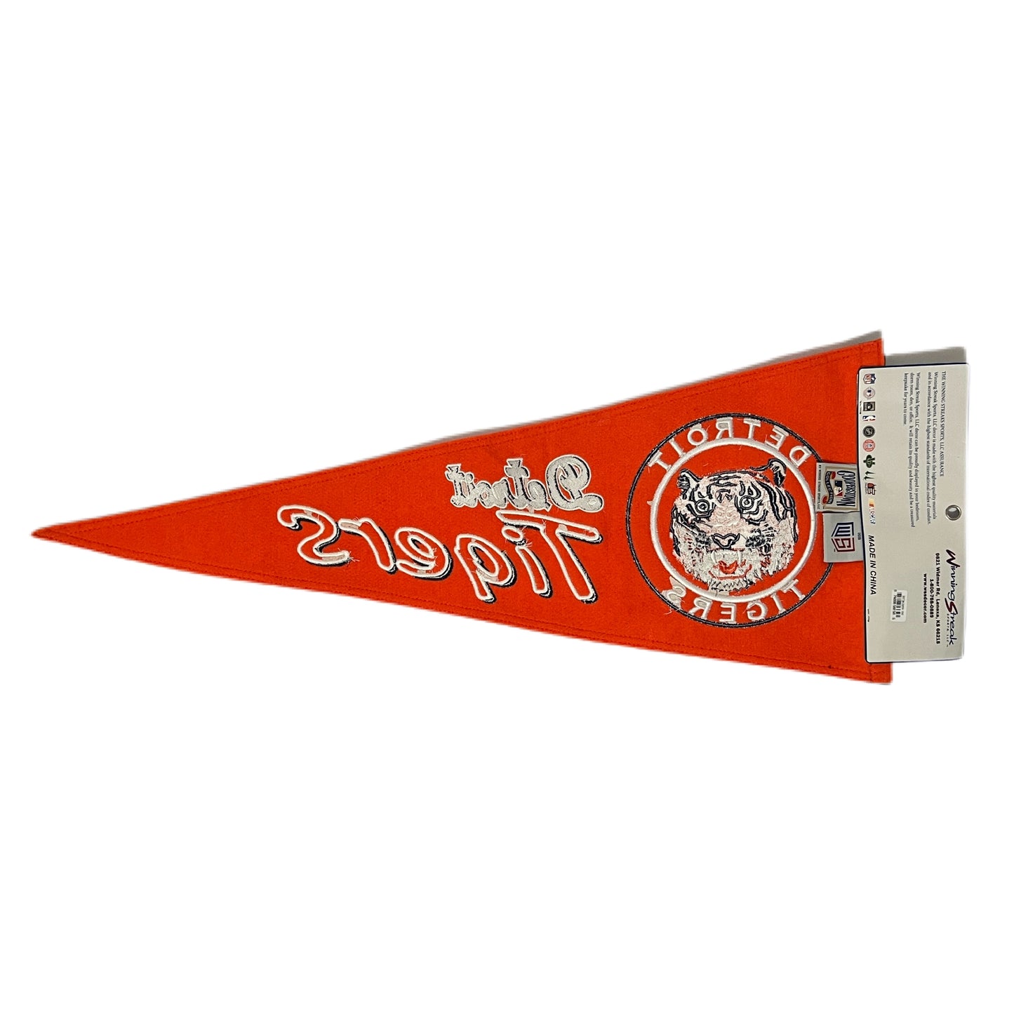 Detroit Tigers Retro Felt Pennant
