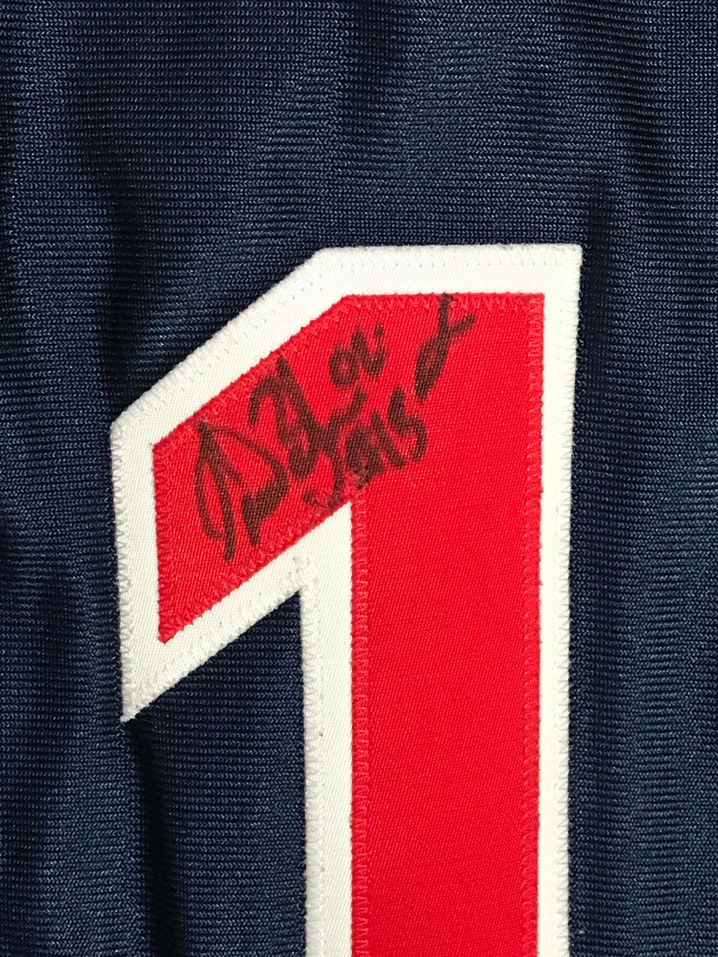 Signed Team Issued 2000 Arizona Wildcats Basketball Warm Up Shirt -2XL