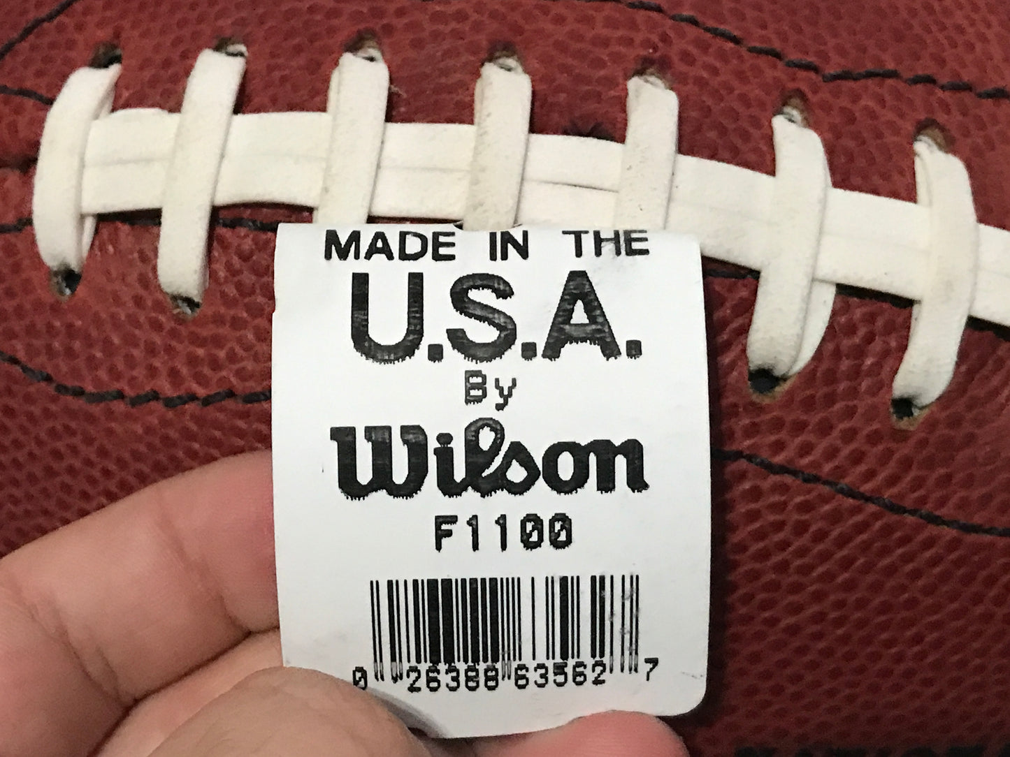 Signed Official NFL Game Ball by Heisman Trophy Winner Sam Bradford Football