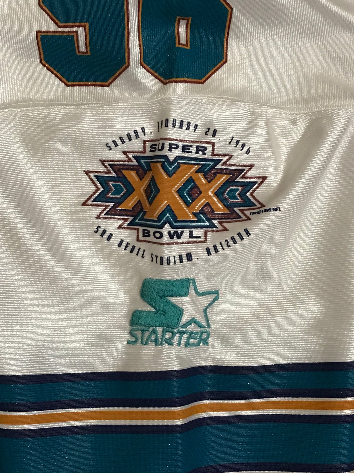 Super Bowl XXX 1996 Starter Jersey - YS/M