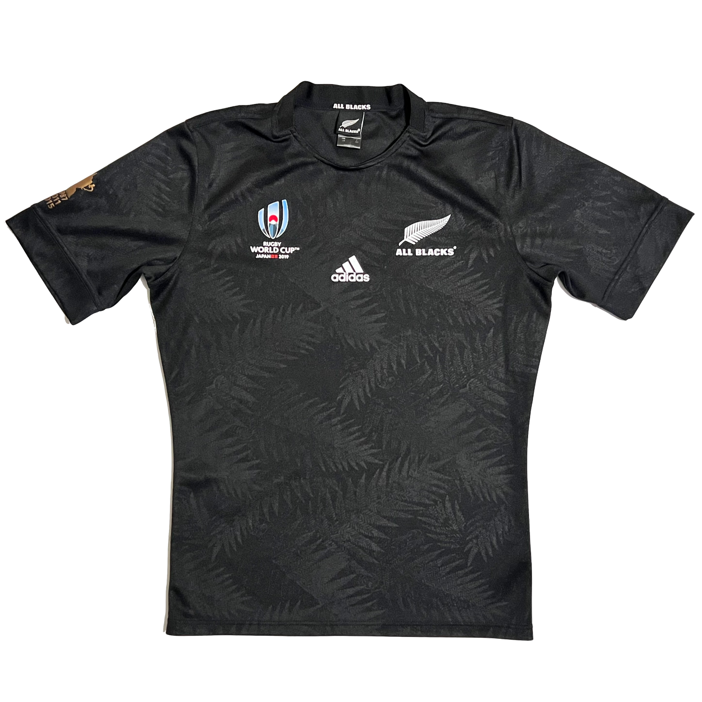 2019 New Zealand All Blacks Rugby World Cup Jersey - L