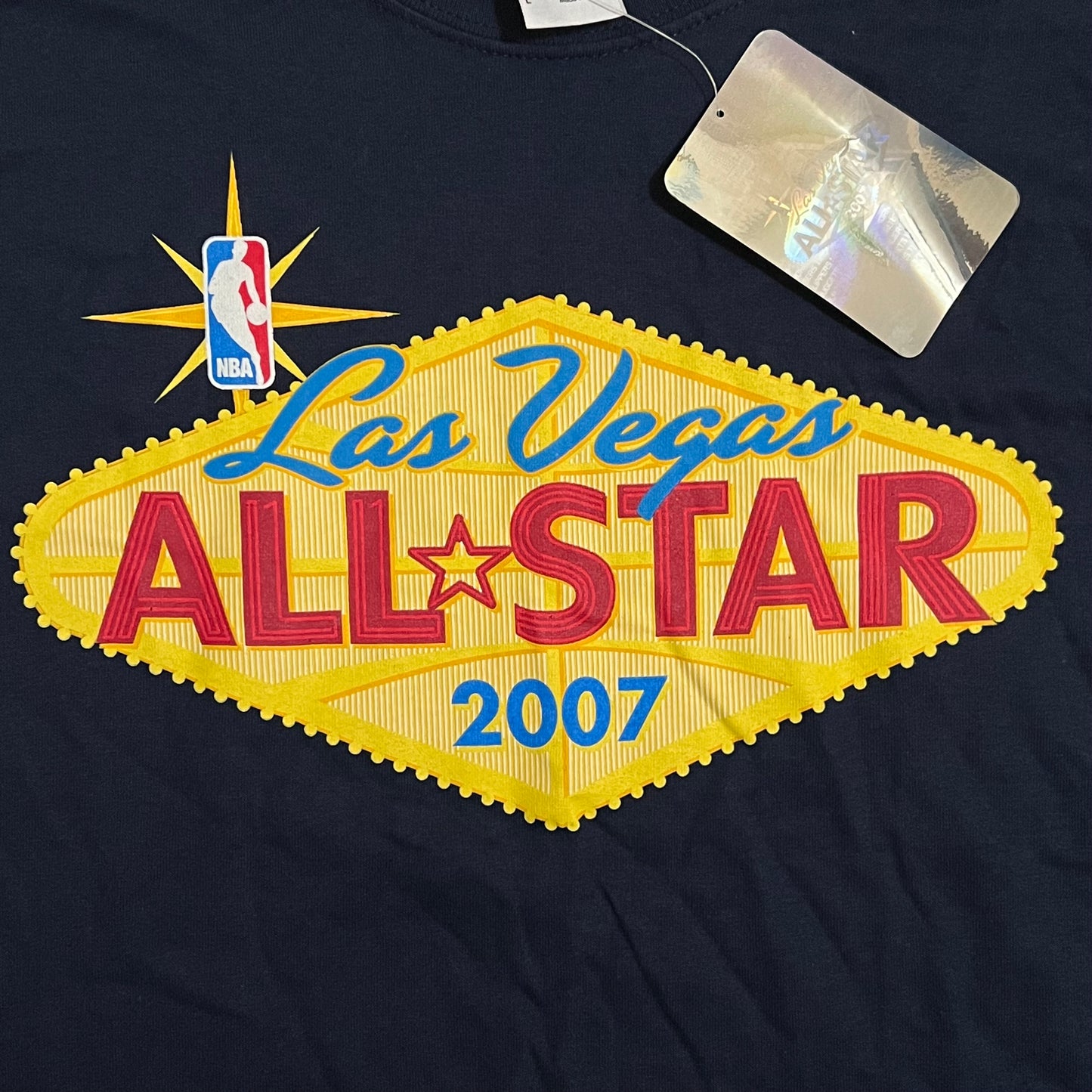 2007 NBA All Star Game Las Vegas Shirt - L