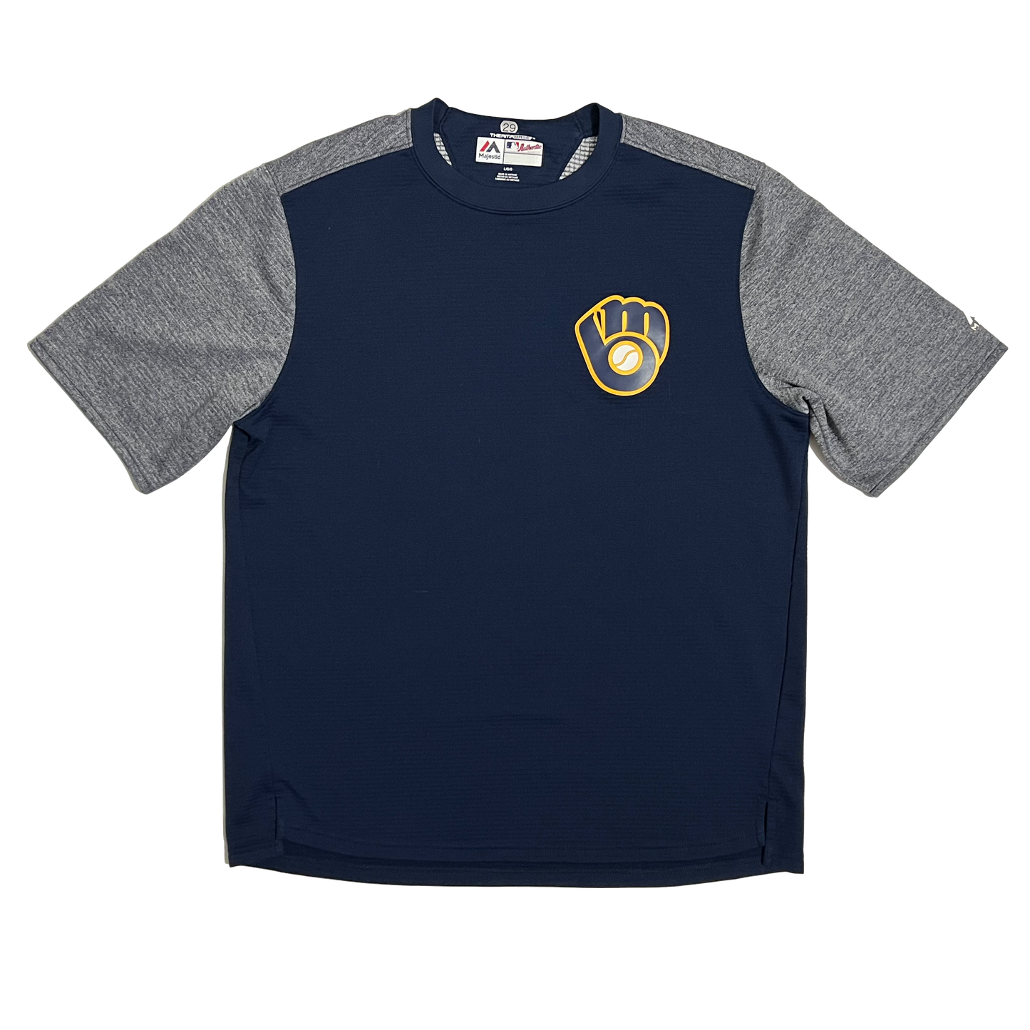 Milwaukee Brewers Team Issued ThermaBase #29 Shirt - L