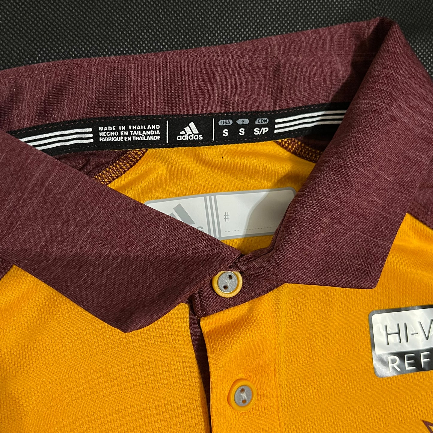 Arizona State Sun Devils Adidas Polo Shirt - S $