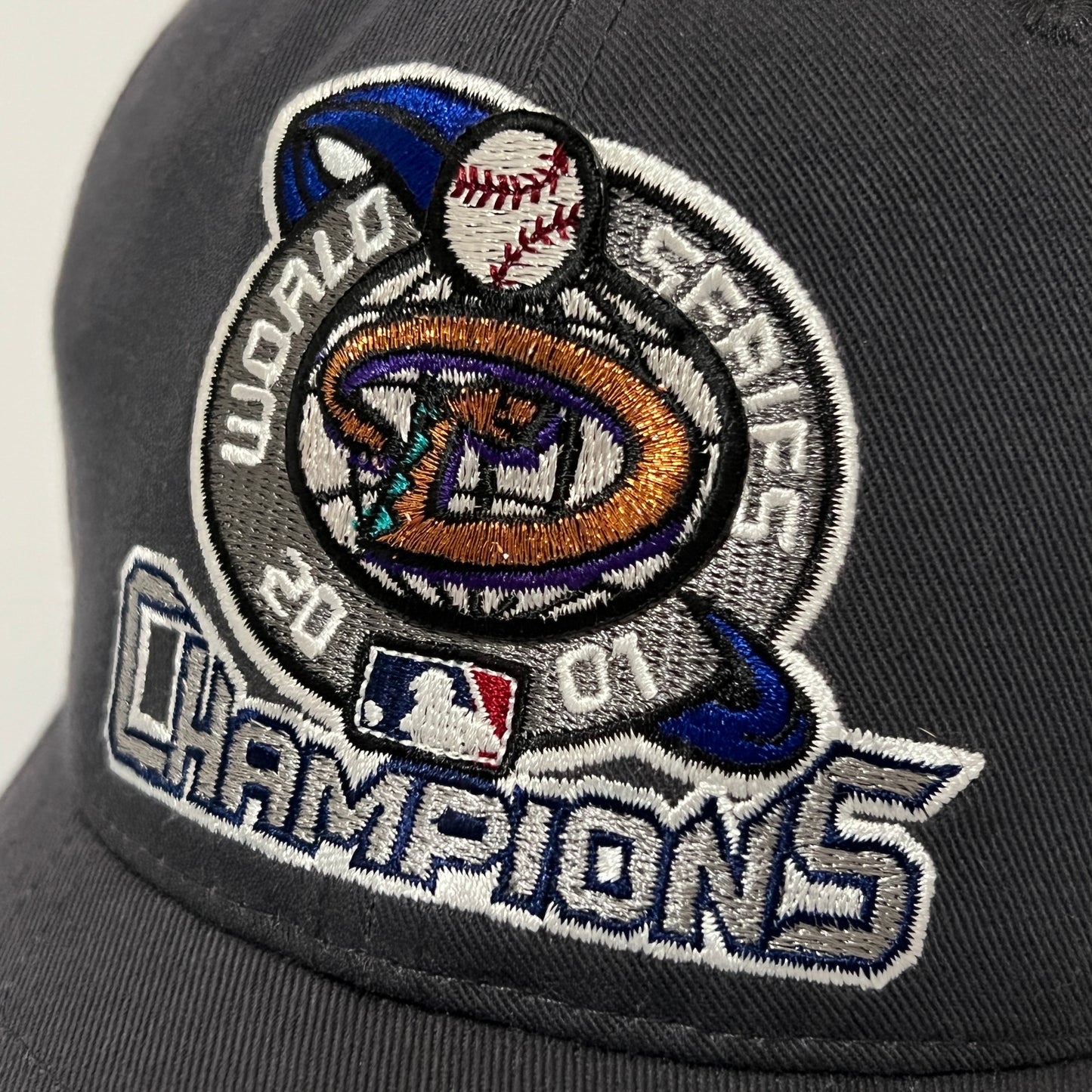 Official 2001 Arizona Diamondbacks World Series Clubhouse Collection Hat