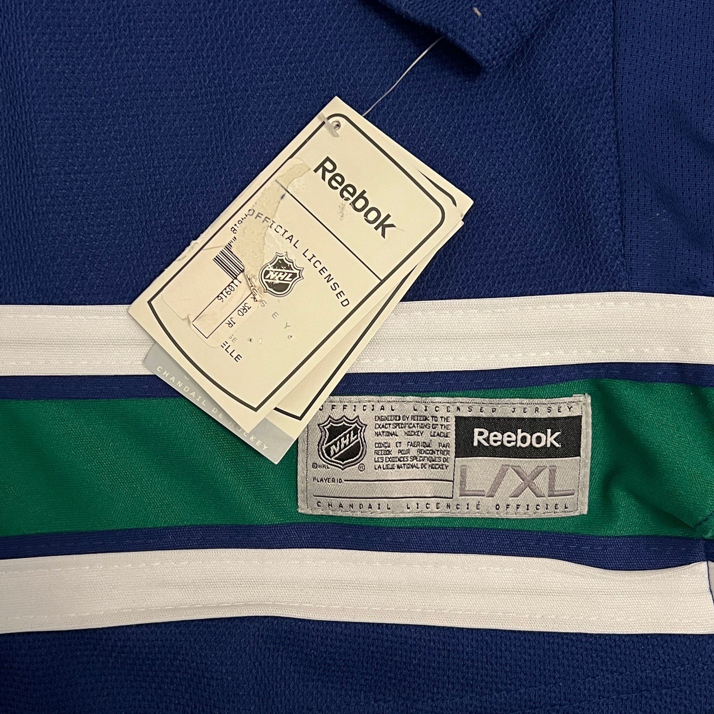 Vancouver Canucks NHL Reebok Home Jersey - YL/XL