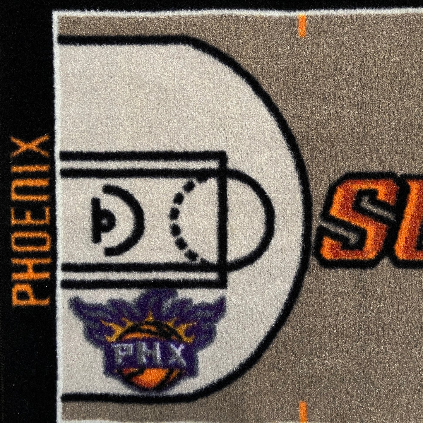 Phoenix Suns Basketball Court Floor Rug